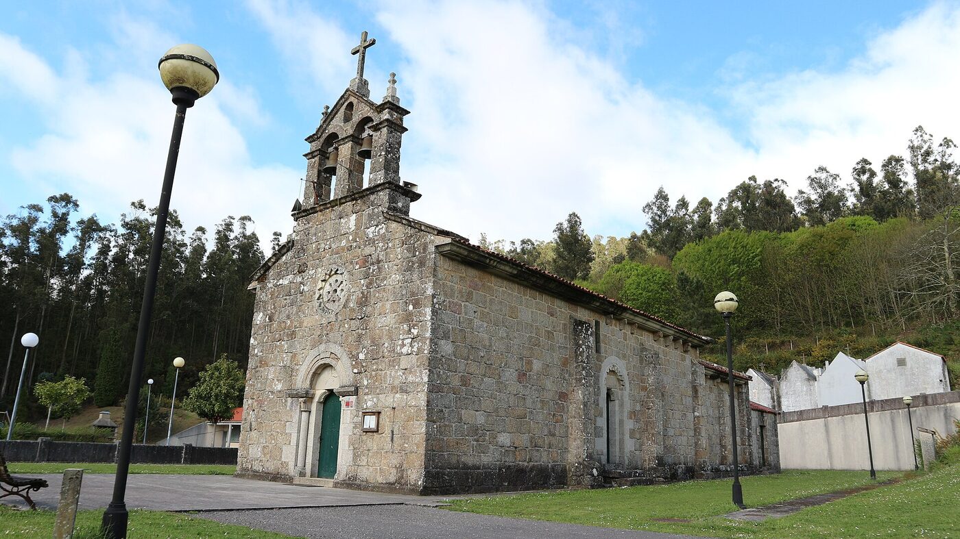 Igrexa de San Román das Encrobas en Cerceda
