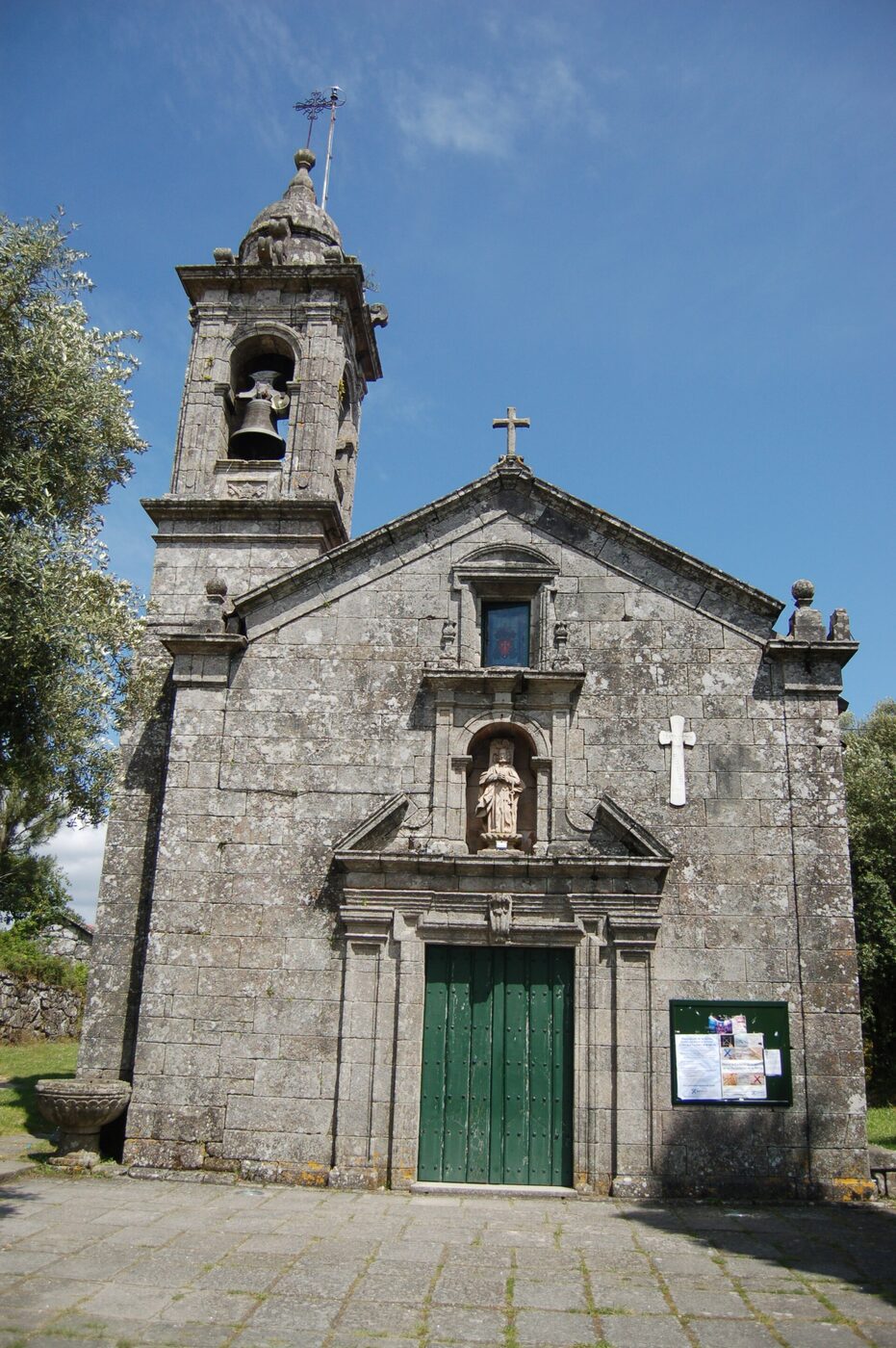 Igrexa de San Pedro de Campañó en Pontevedra