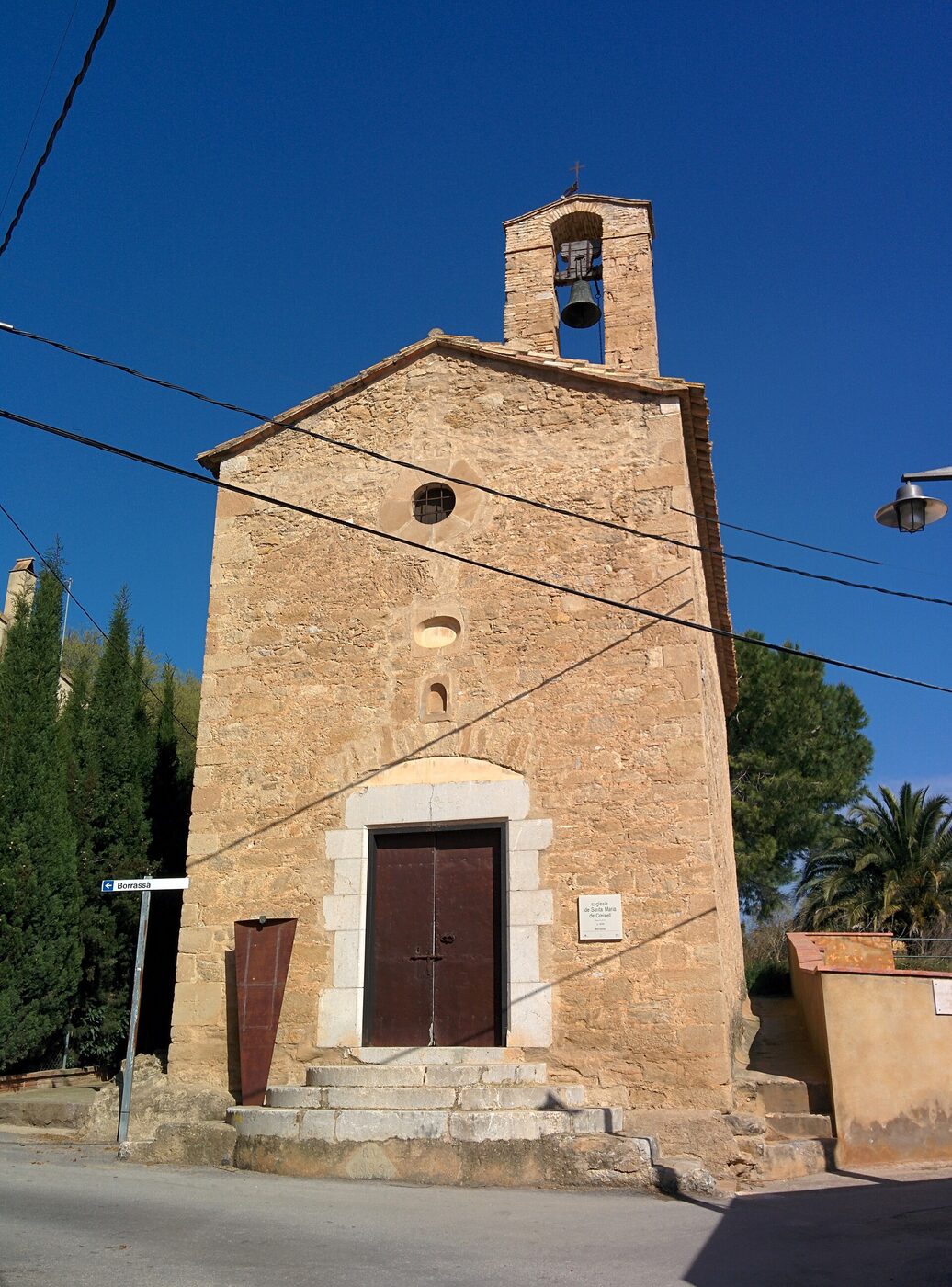 Església de Santa Maria de Creixell en Borrassà