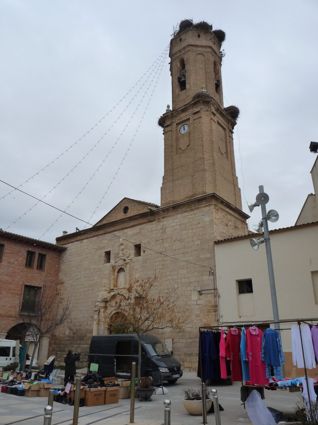 Iglesia de San Juan Bautista en Zaidín