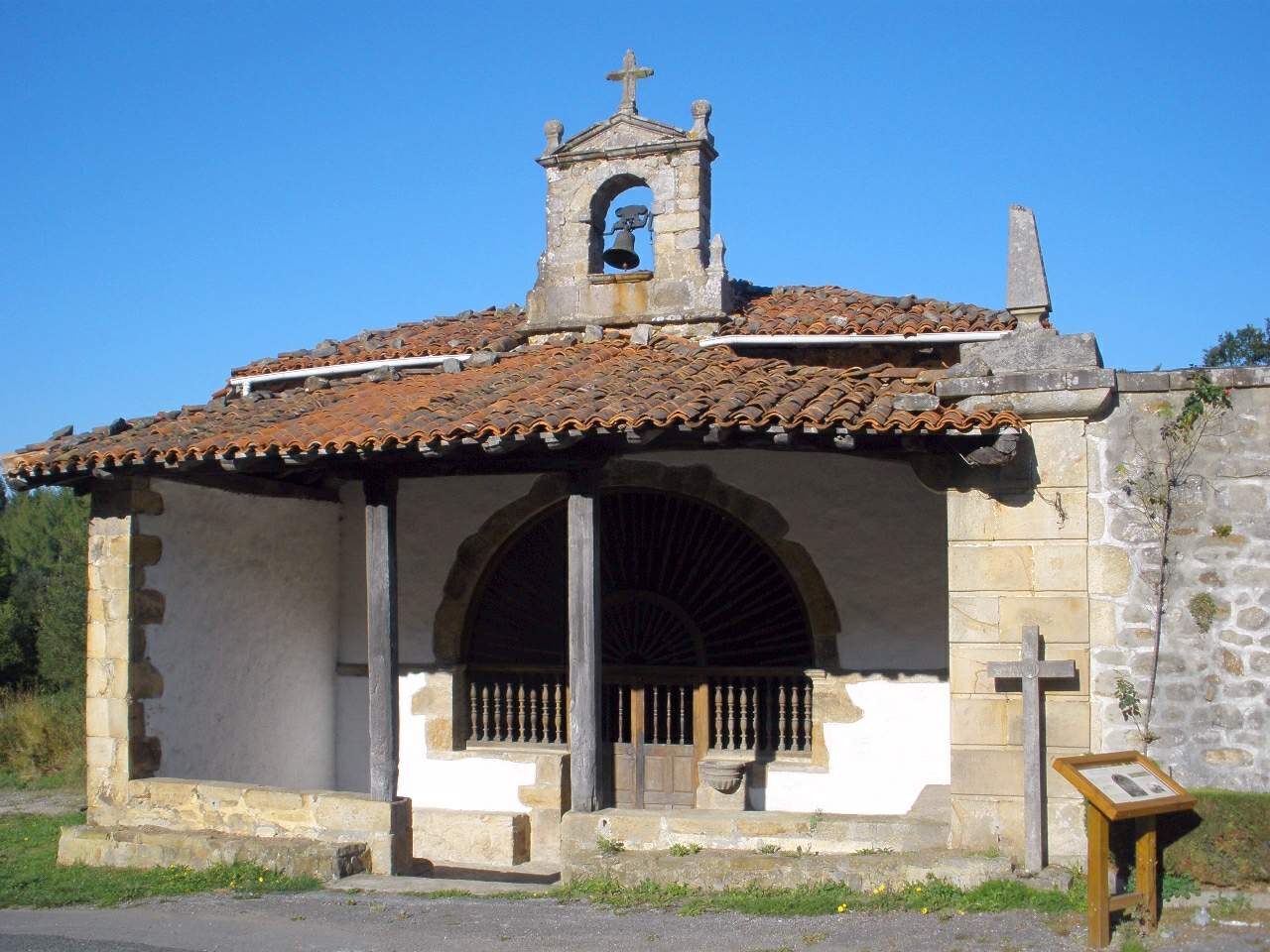 San Roke baseliza en Ochandiano