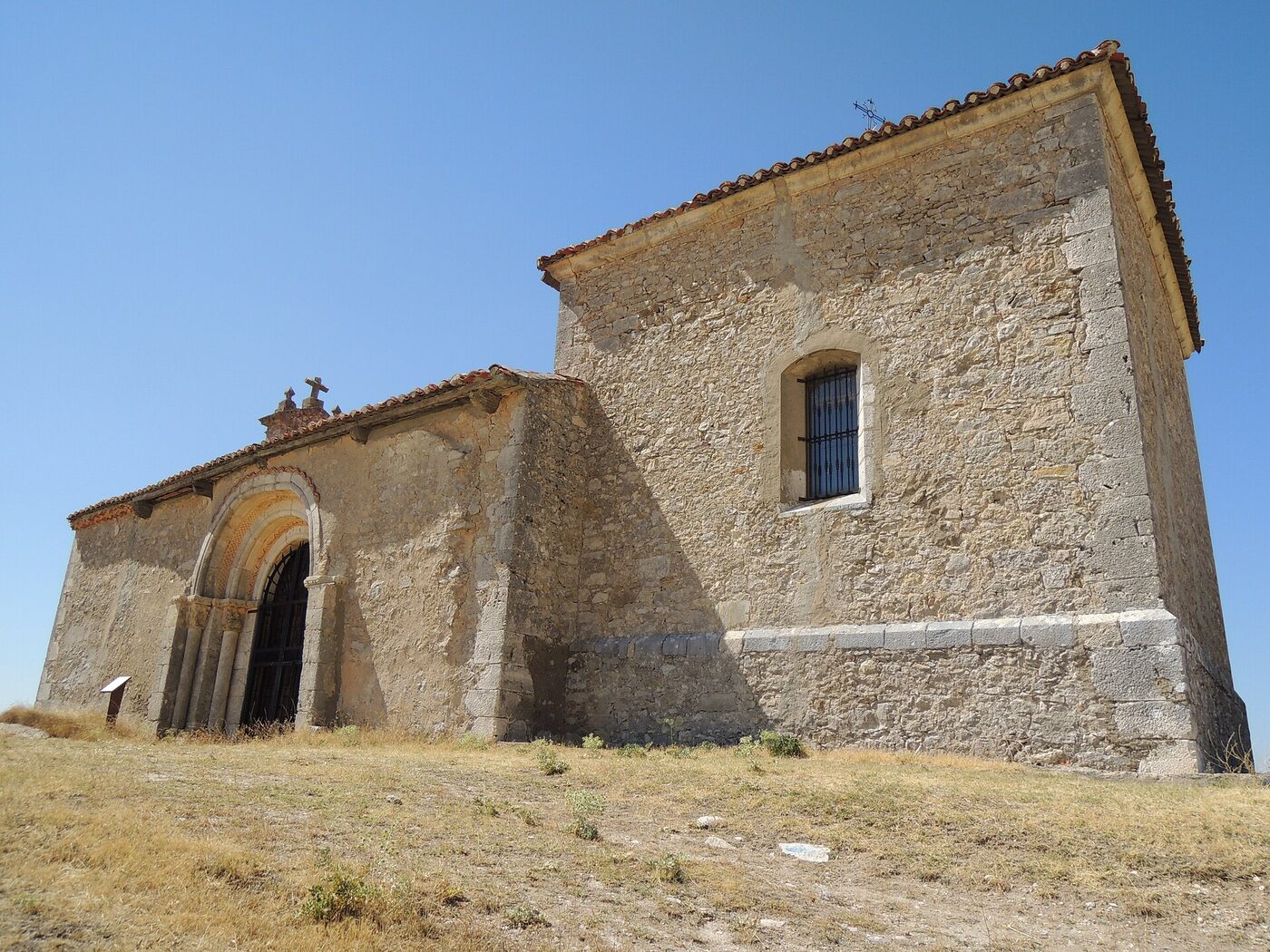 Ermita del Cristo de Miranda en Santa María de las Hoyas