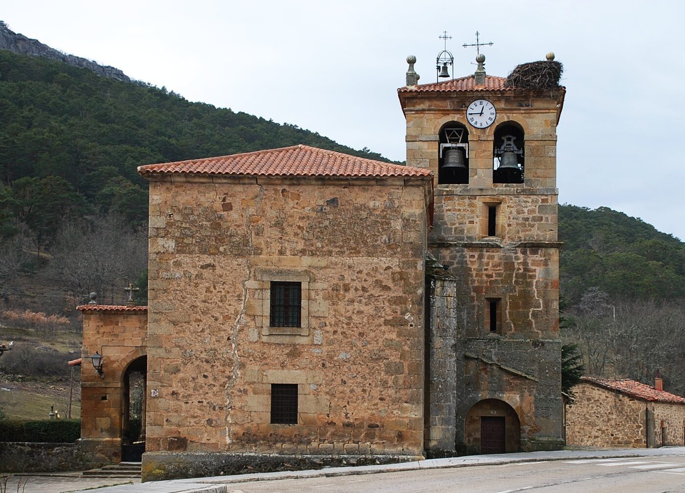 Iglesia de San Juan Bautista en Salduero