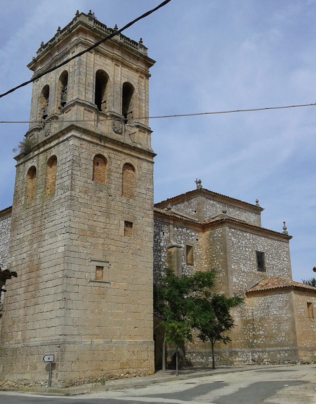 Iglesia de San Juan Bautista en Berlanga de Duero