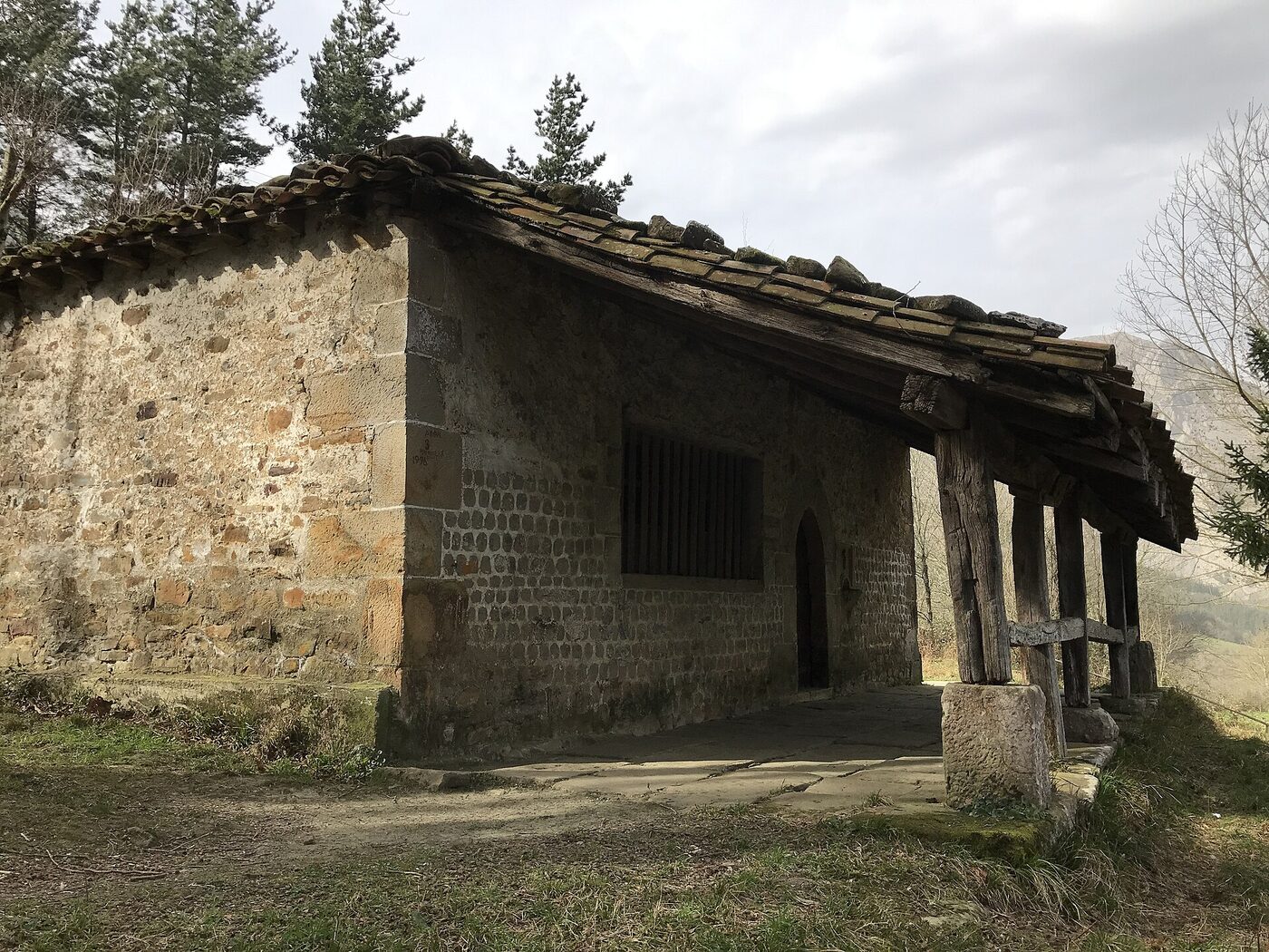 Santa Luzia ermita en Abadiano