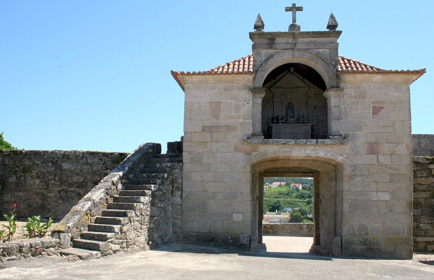 Capela da Virxe da Oliveira en Salvaterra de Miño