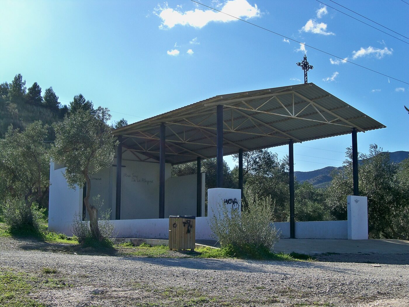 Ermita de la Hermandad Romera de la Virgen de la Alegría en Málaga