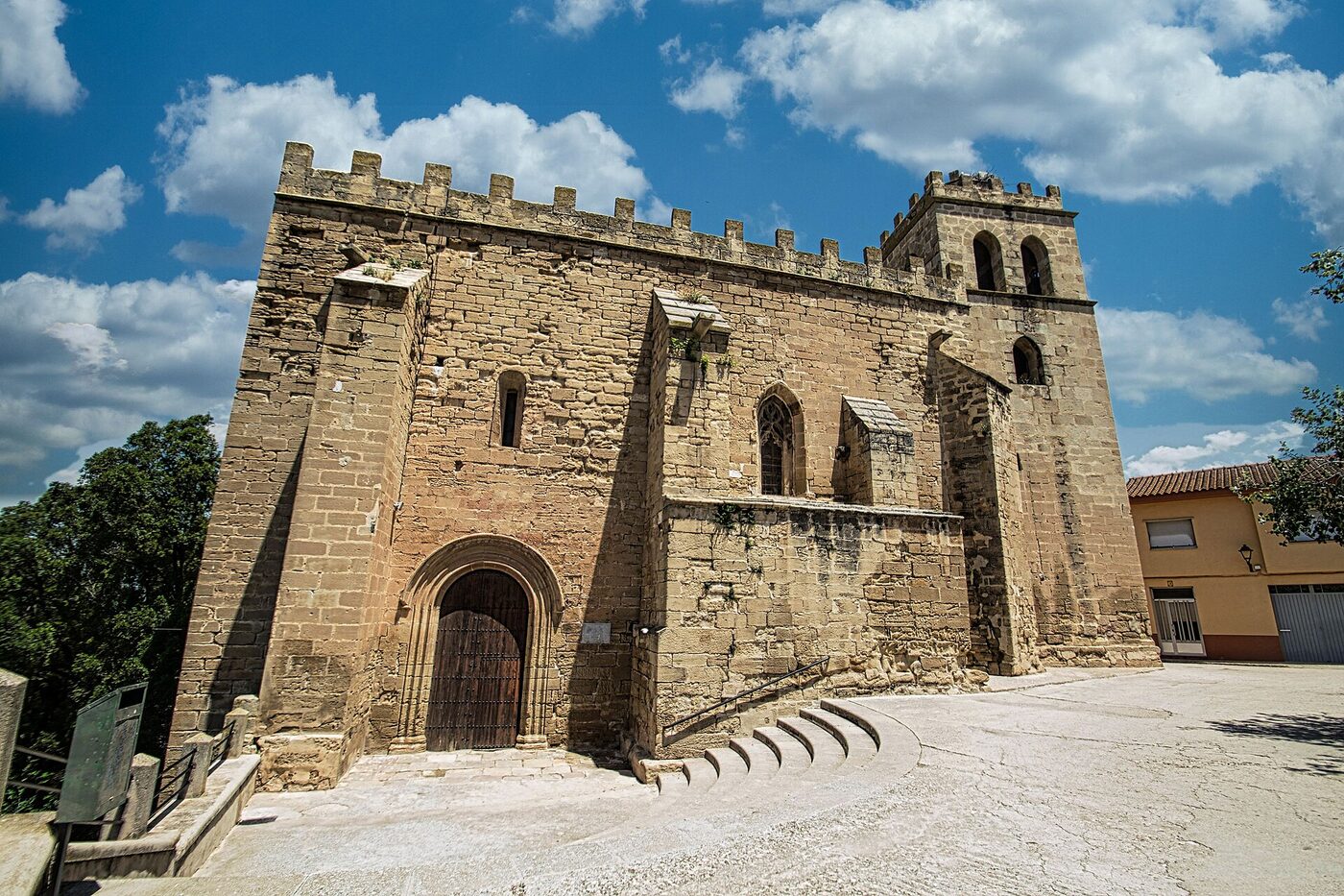 Iglesia de San Juan Bautista en Fabara