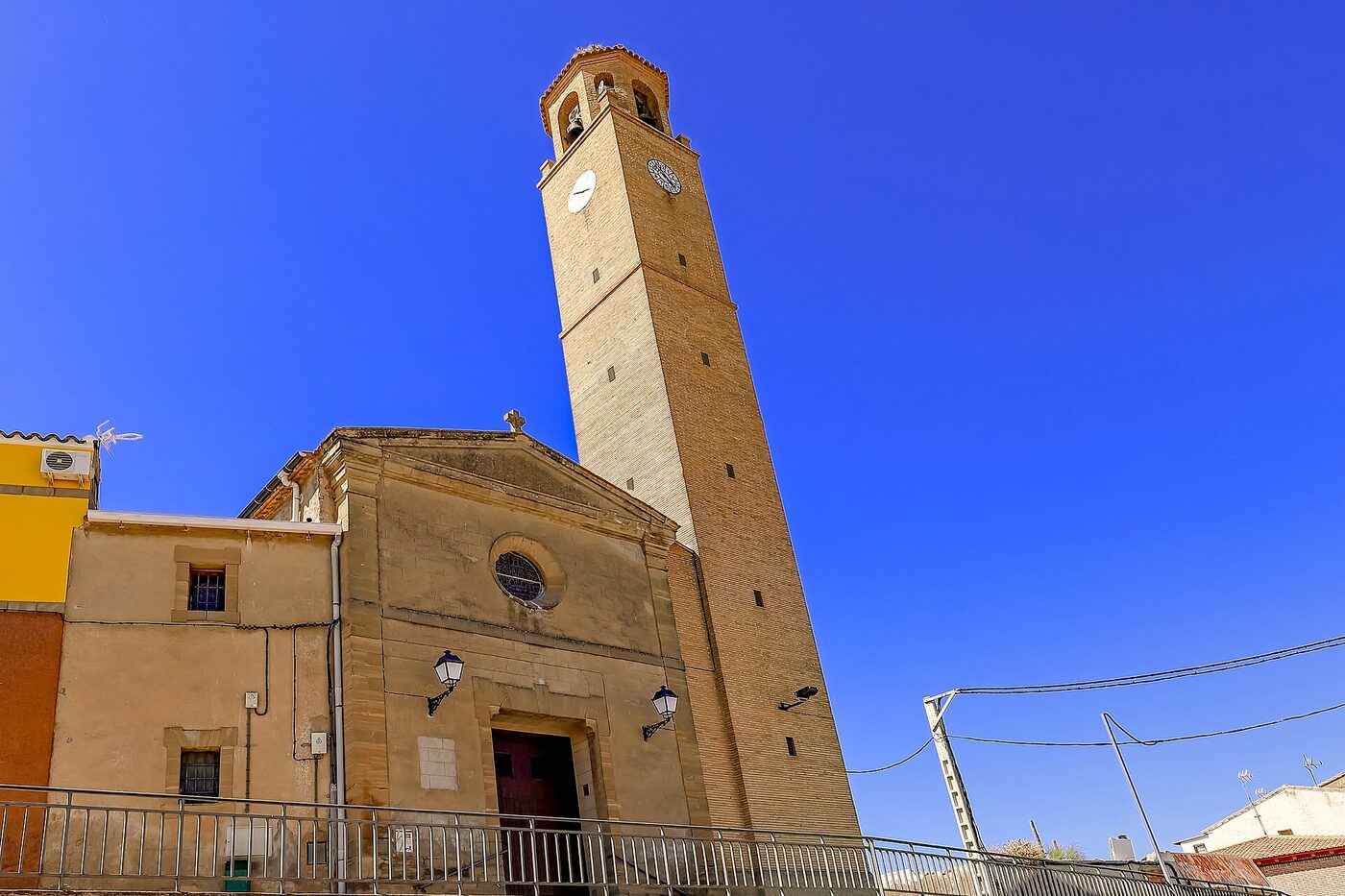 Iglesia de San Nicolás de Bari en Gurrea de Gállego