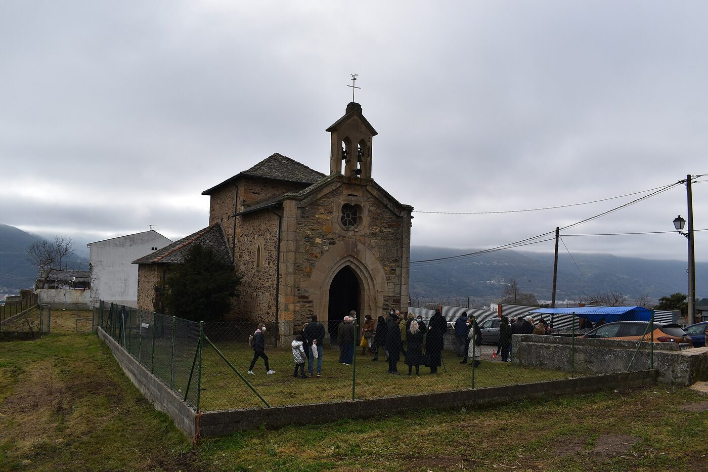 Capela do San Francisco Blanco de Outarelo en O Barco