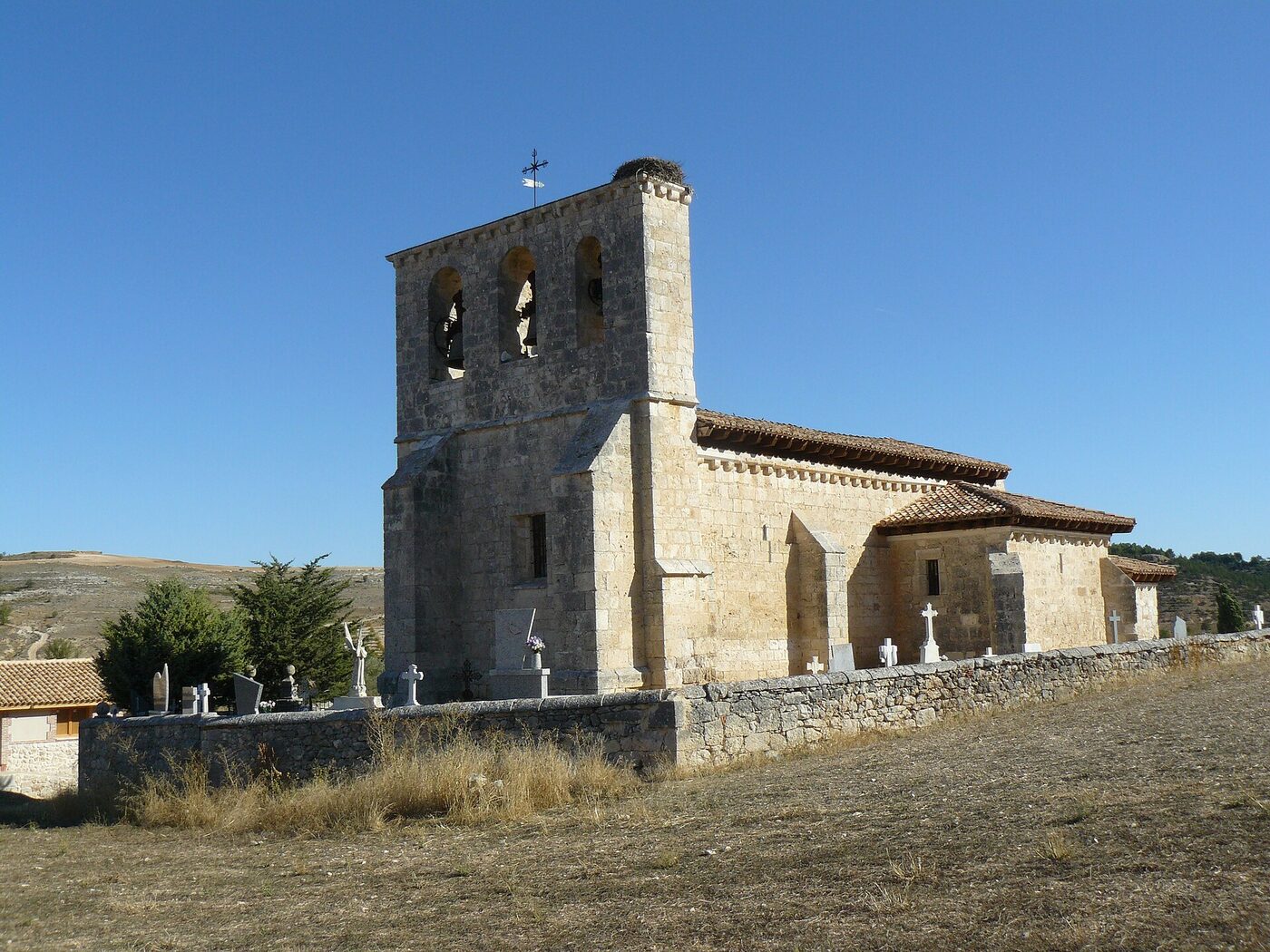 Iglesia de San Mamés Mártir en Villatuelda
