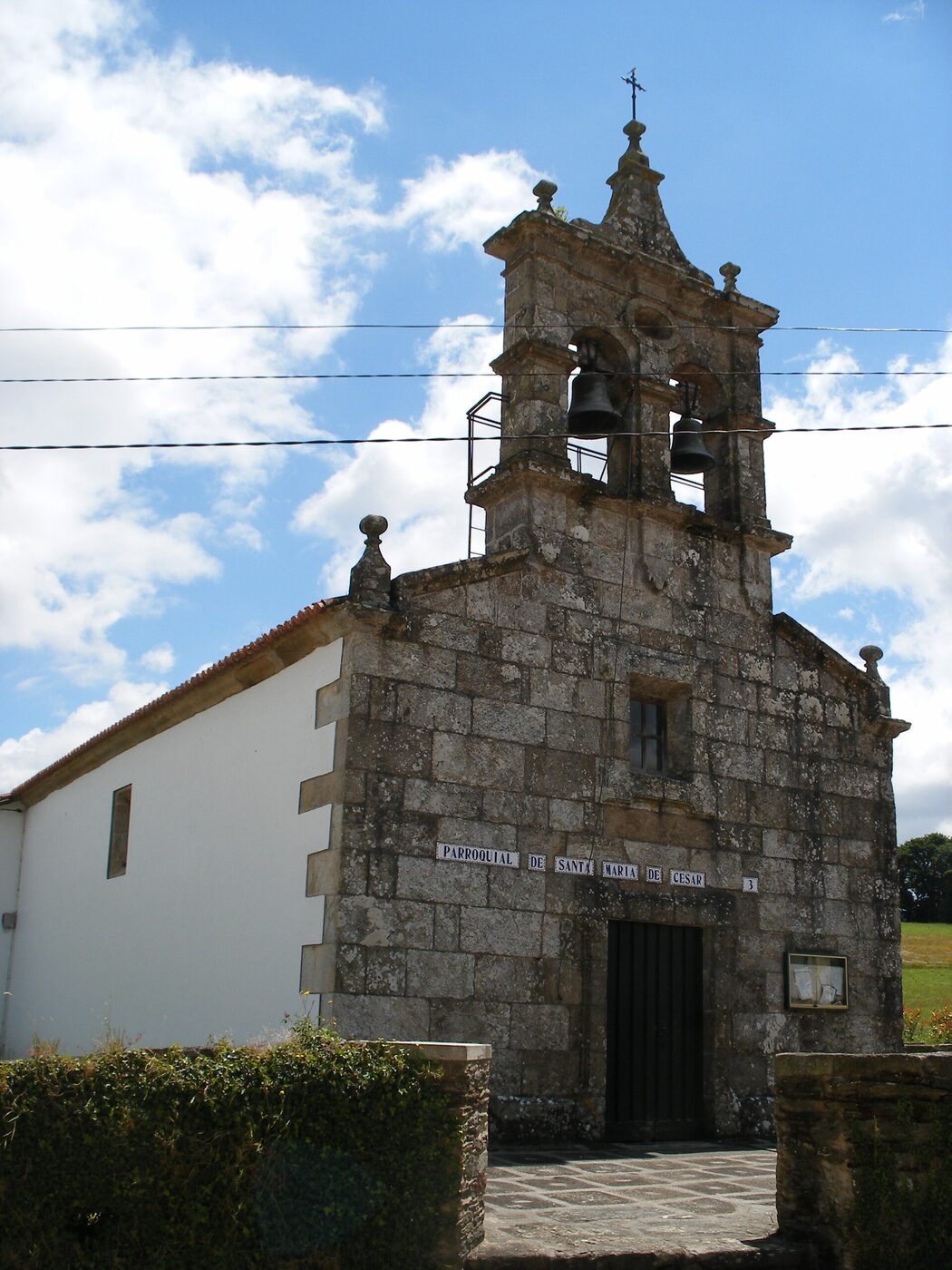 Igrexa de Santa María de Cesar en Santiago de Compostela