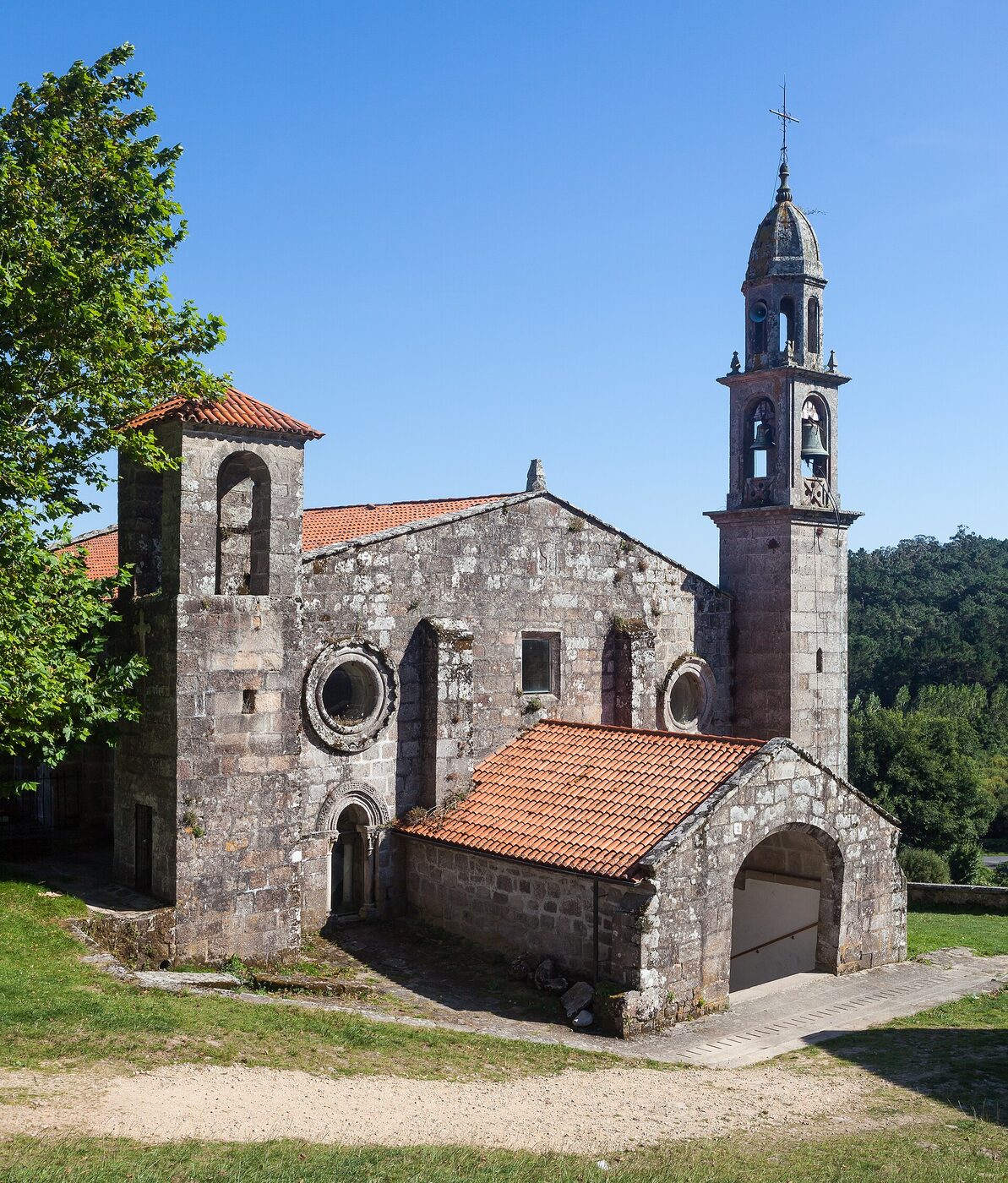 Igrexa de San Xián de Moraime en Muxía