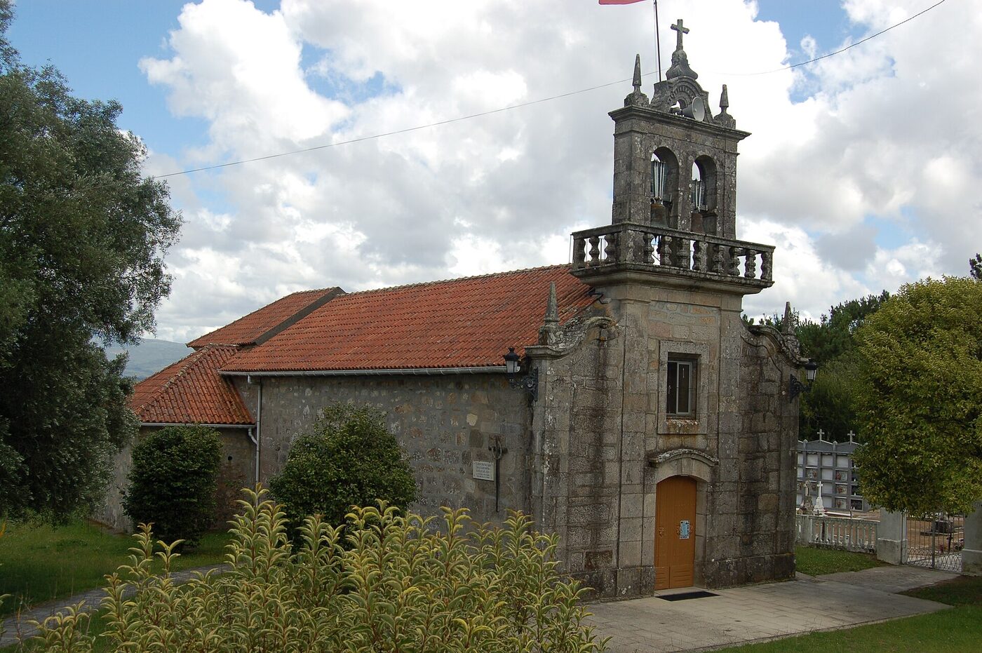 Igrexa de San Pedro de Forcadela en Tomiño
