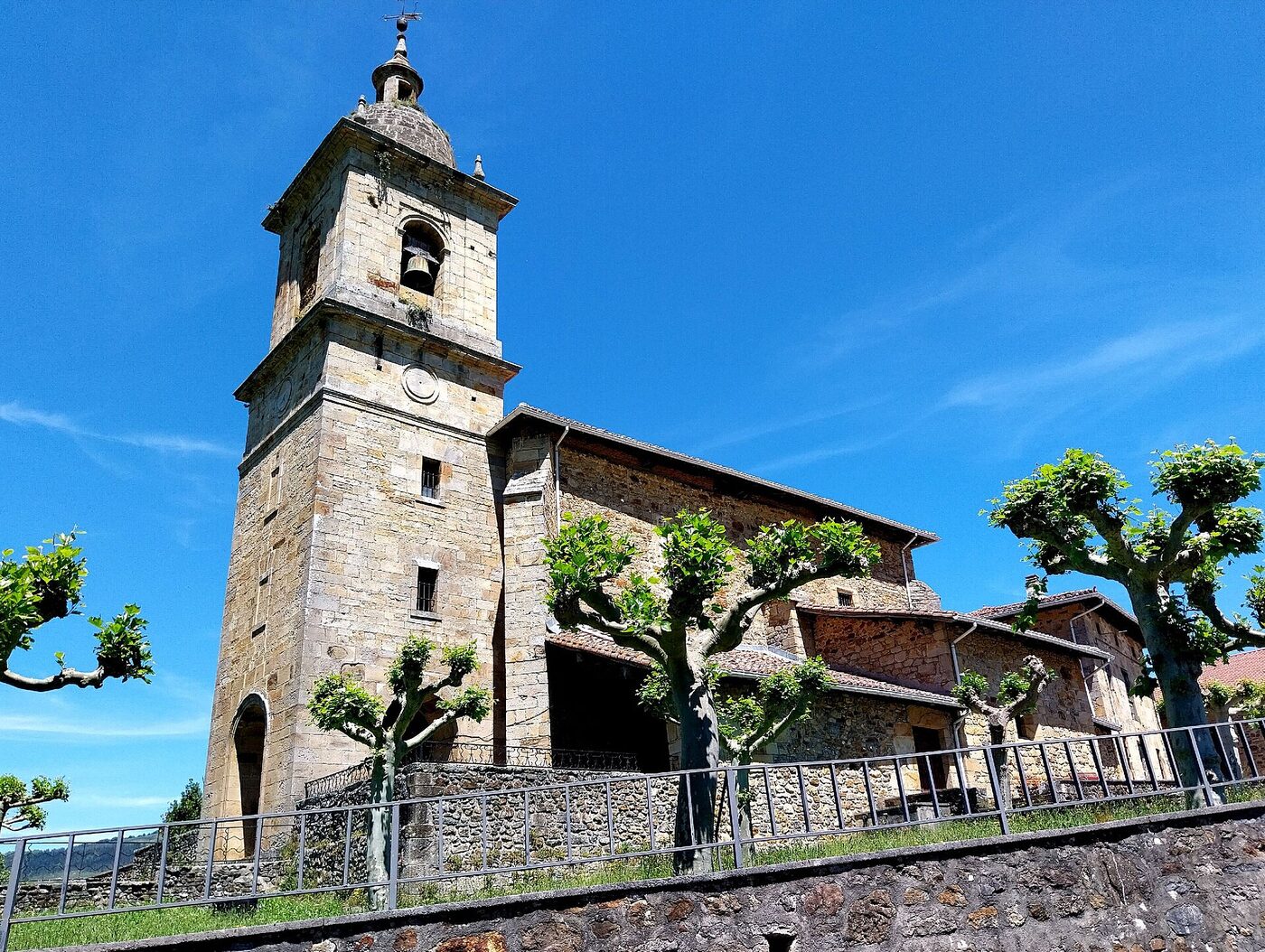 iglesia de San Esteban en Aramayona