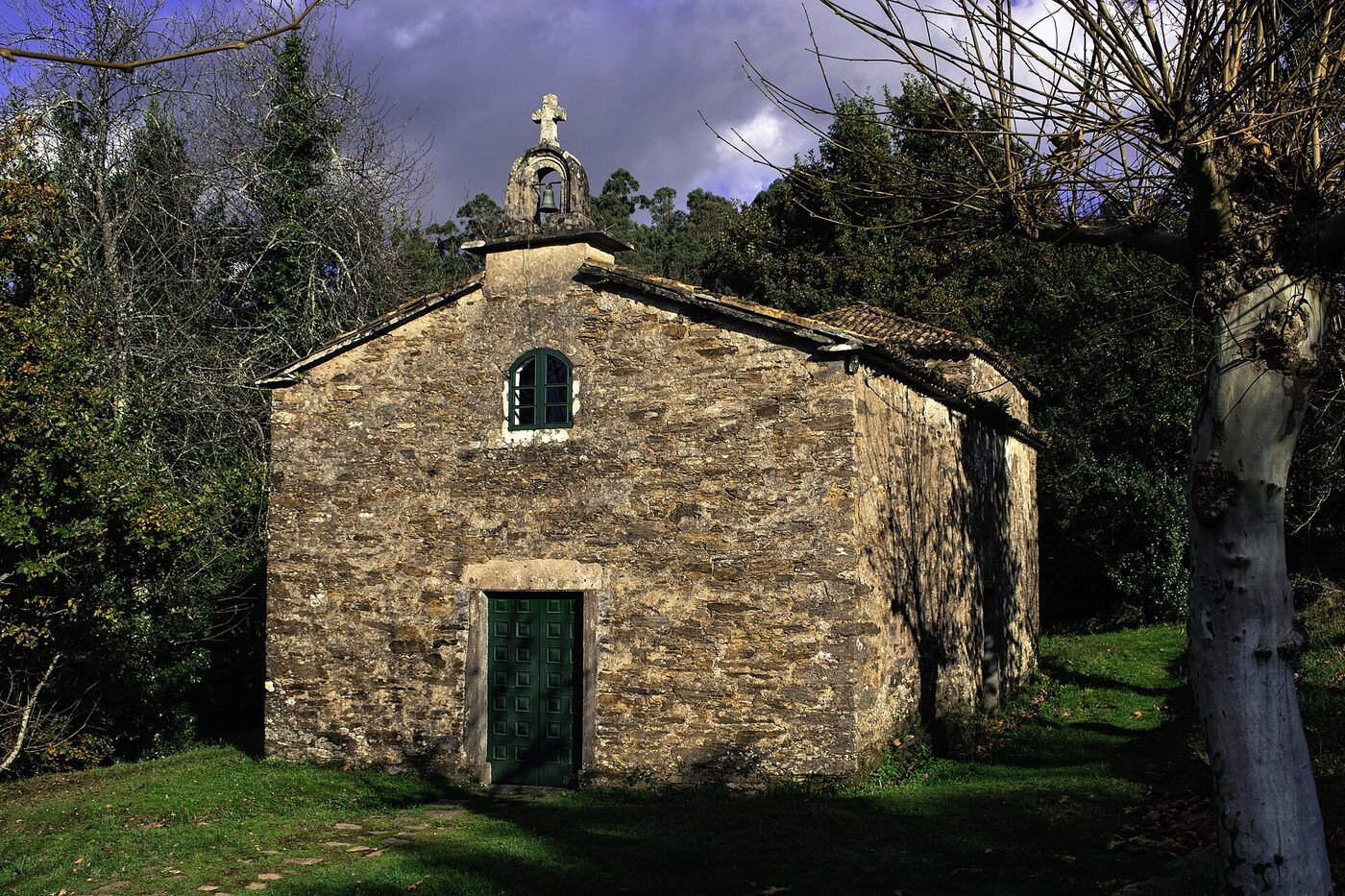Capela de Santa Irene en O Pino