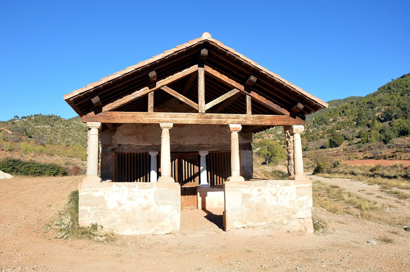 Ermita de San Roque en Puebla de San Miguel