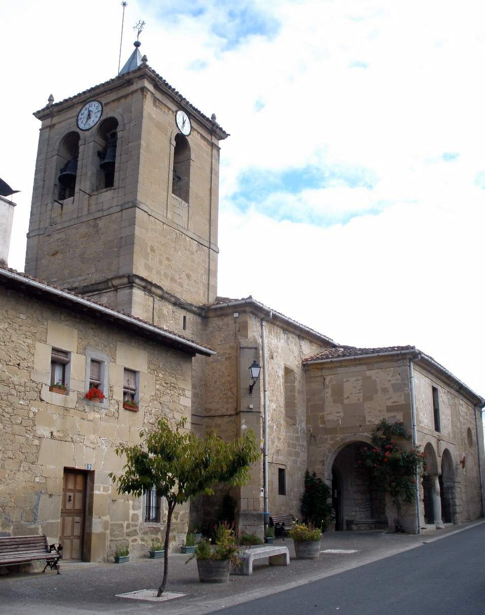 Iglesia de San andrés en Armiñón