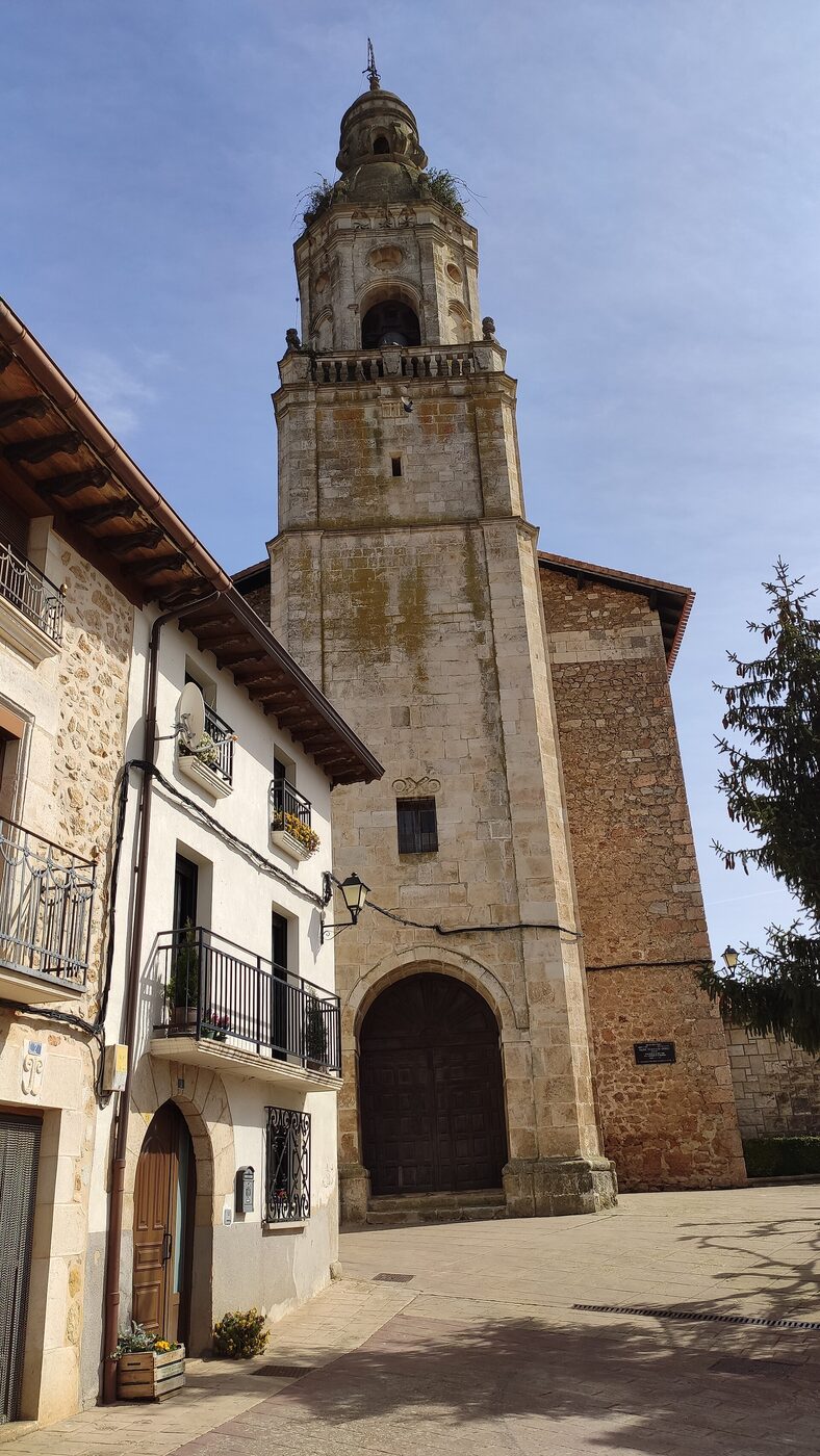 iglesia de San Andrés en Campezo