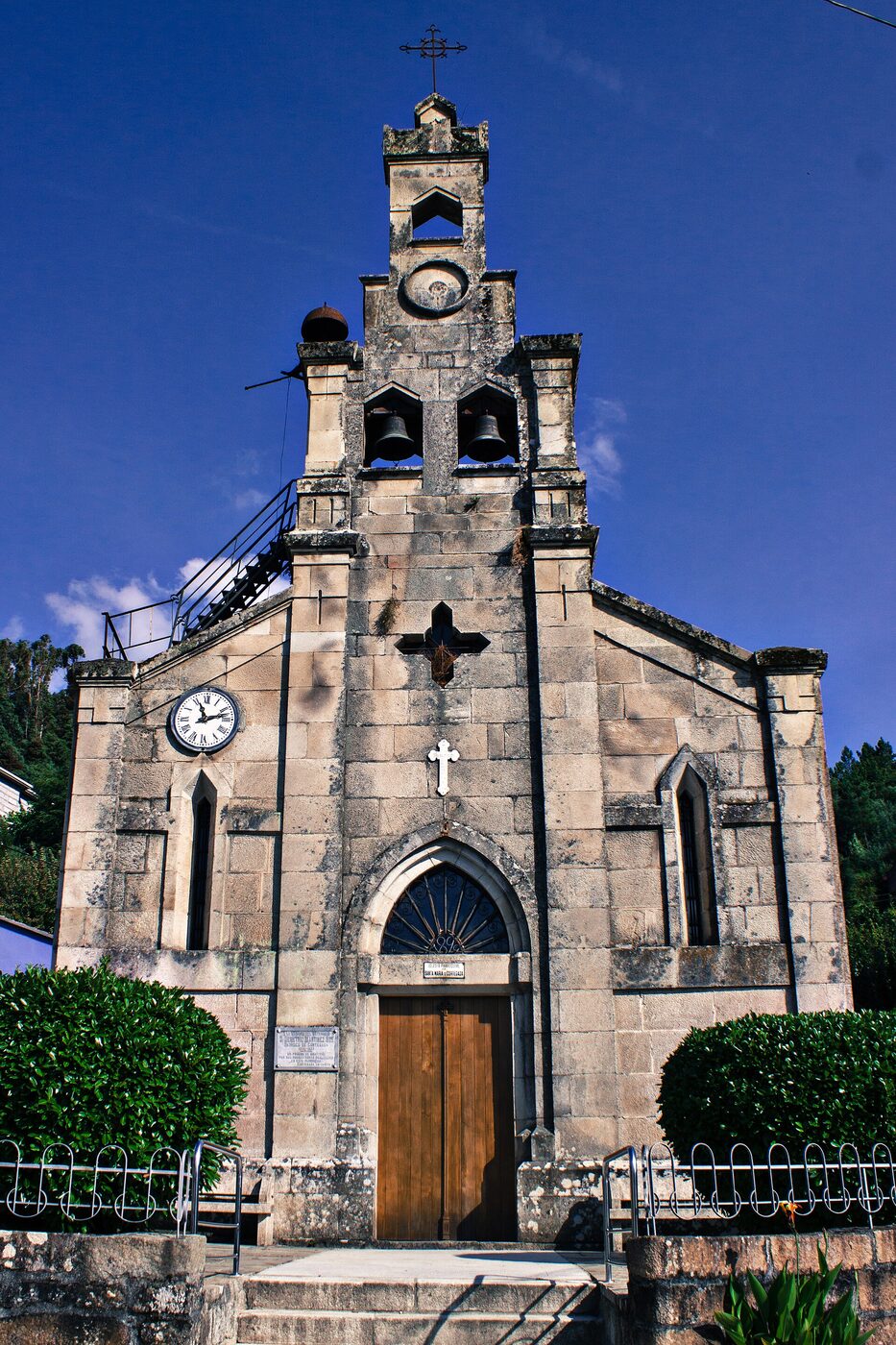 Igrexa de Santa María de Cortegada en Cortegada