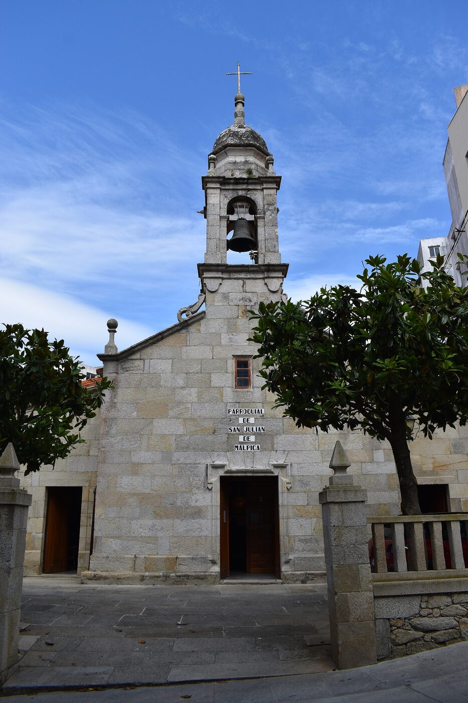 Igrexa de San Xulián de Malpica de Bergantiños en Malpica