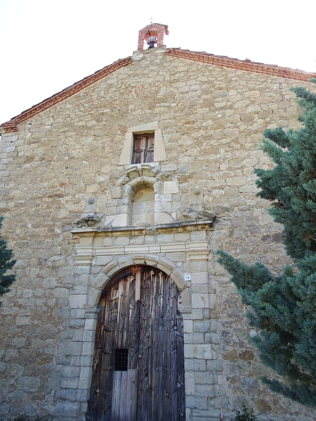 Ermita de Santa Bàrbera en la Mata de Morella