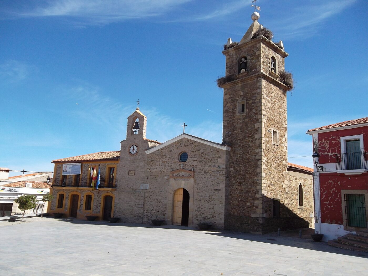 Iglesia de San Bartolomé Apóstol en Aldeacentenera