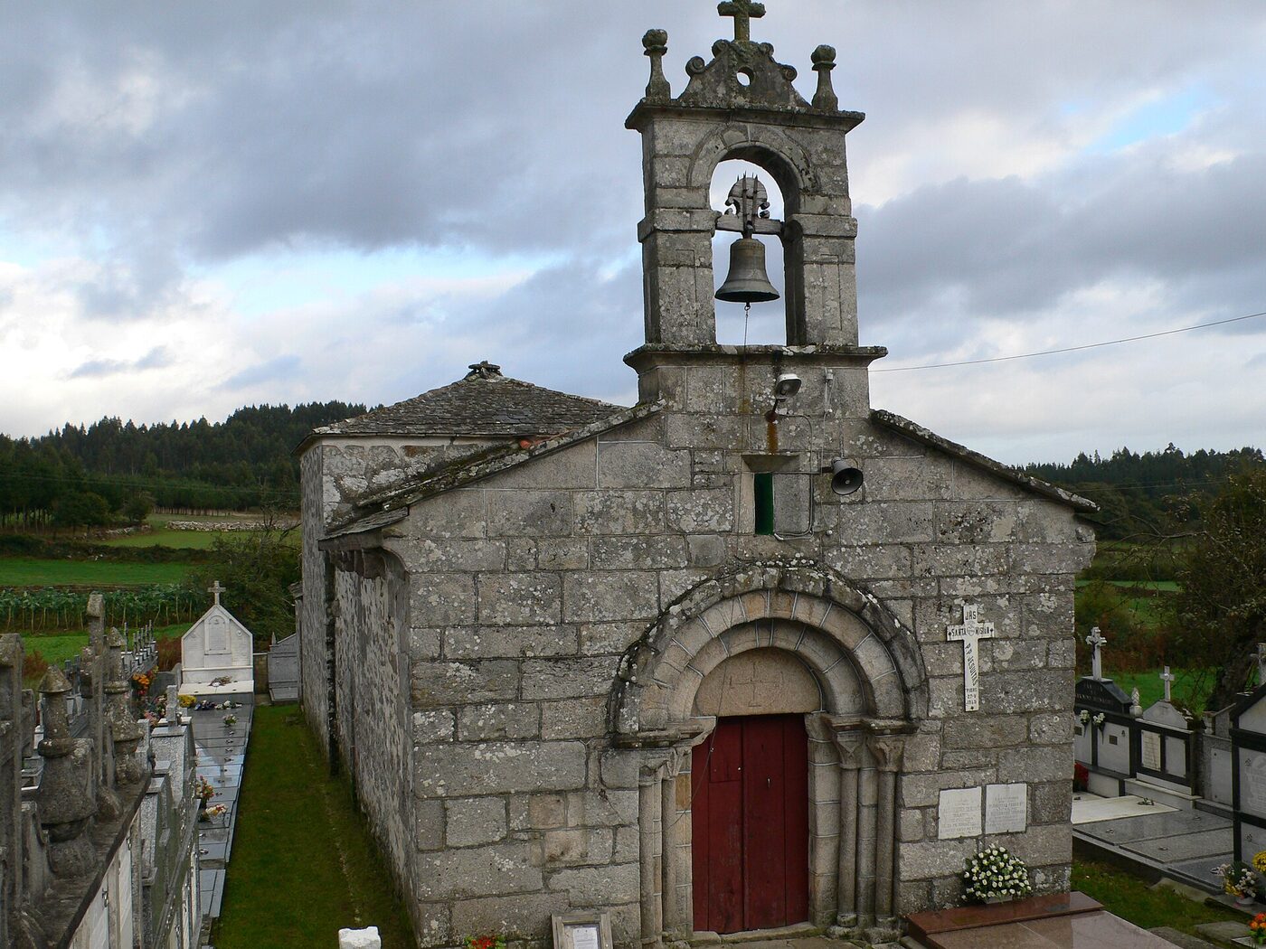 Igrexa de Santa María de Pidre en Palas de Rei