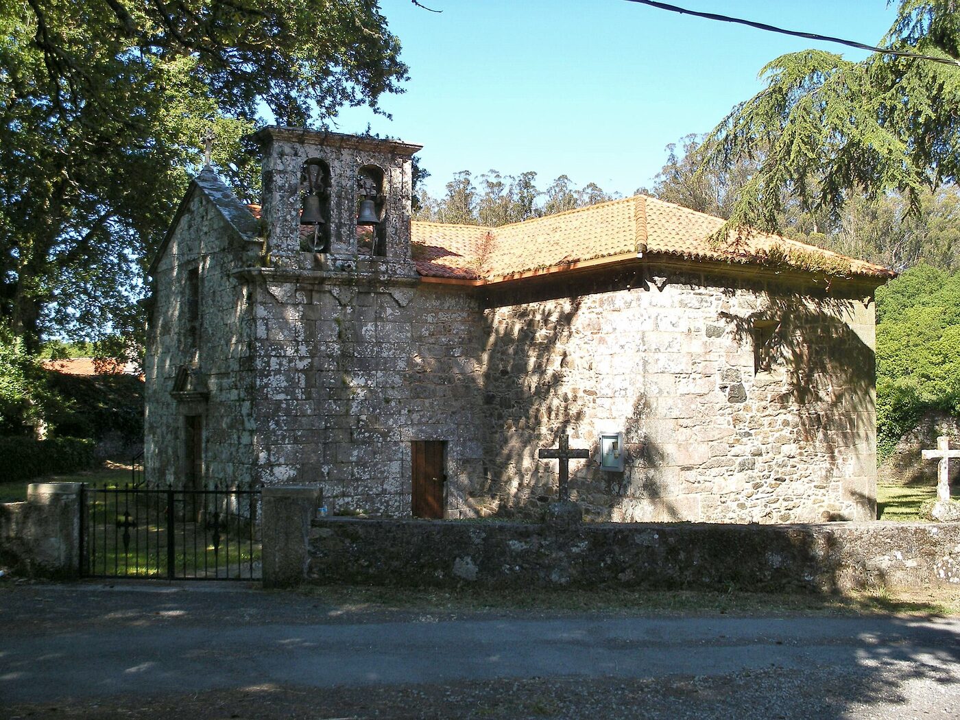 Igrexa de San Xiao de Cumbraos en Sobrado