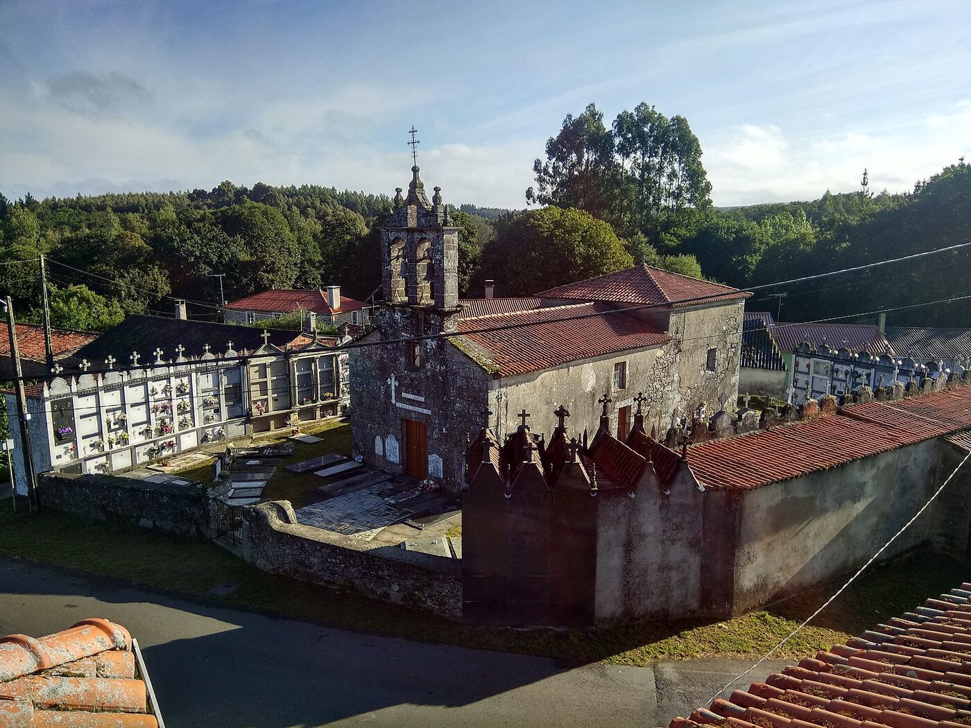 Igrexa de San Mamede de Pousada en Sobrado
