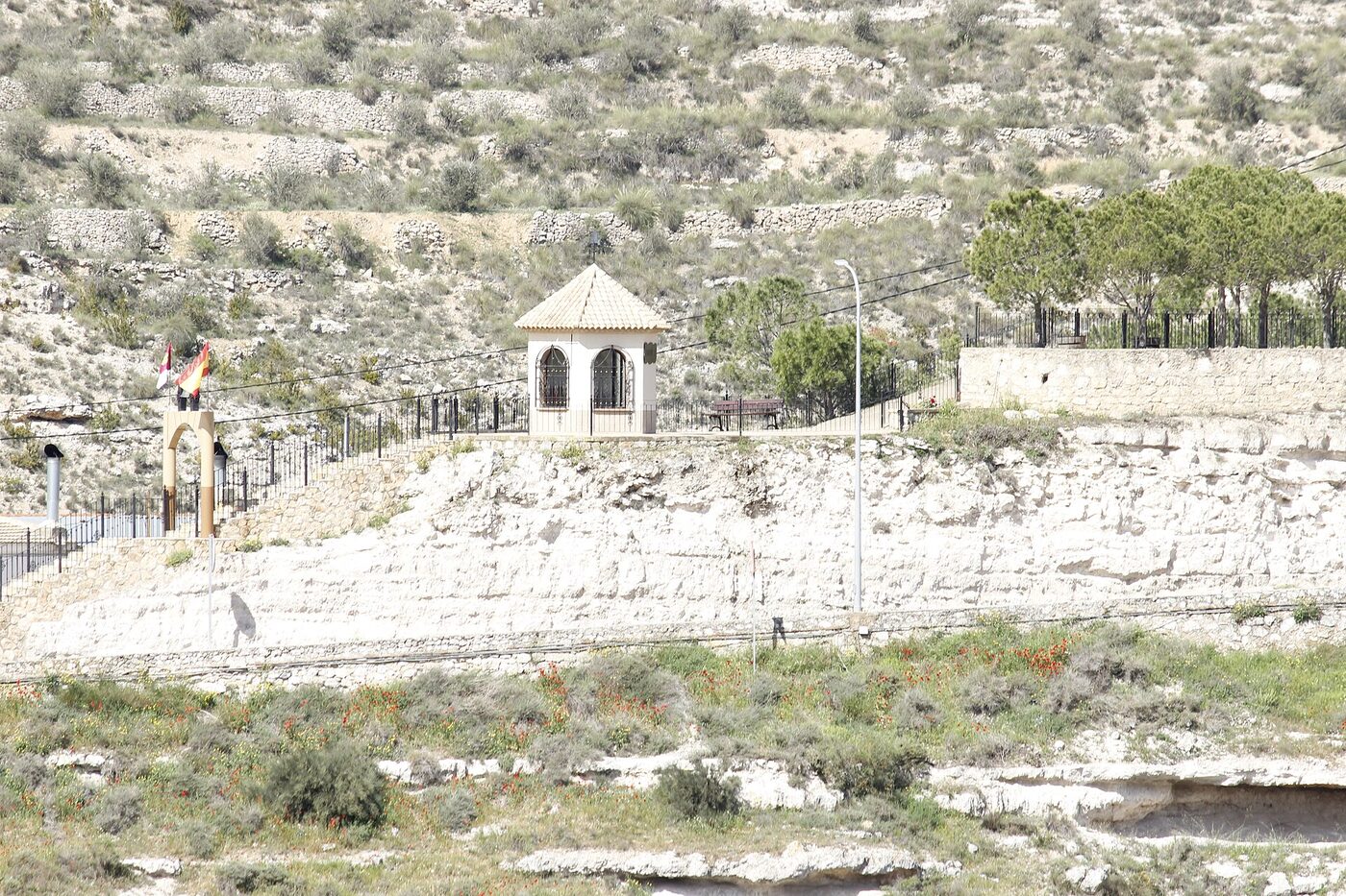 Ermita de San Cristóbal en Jorquera