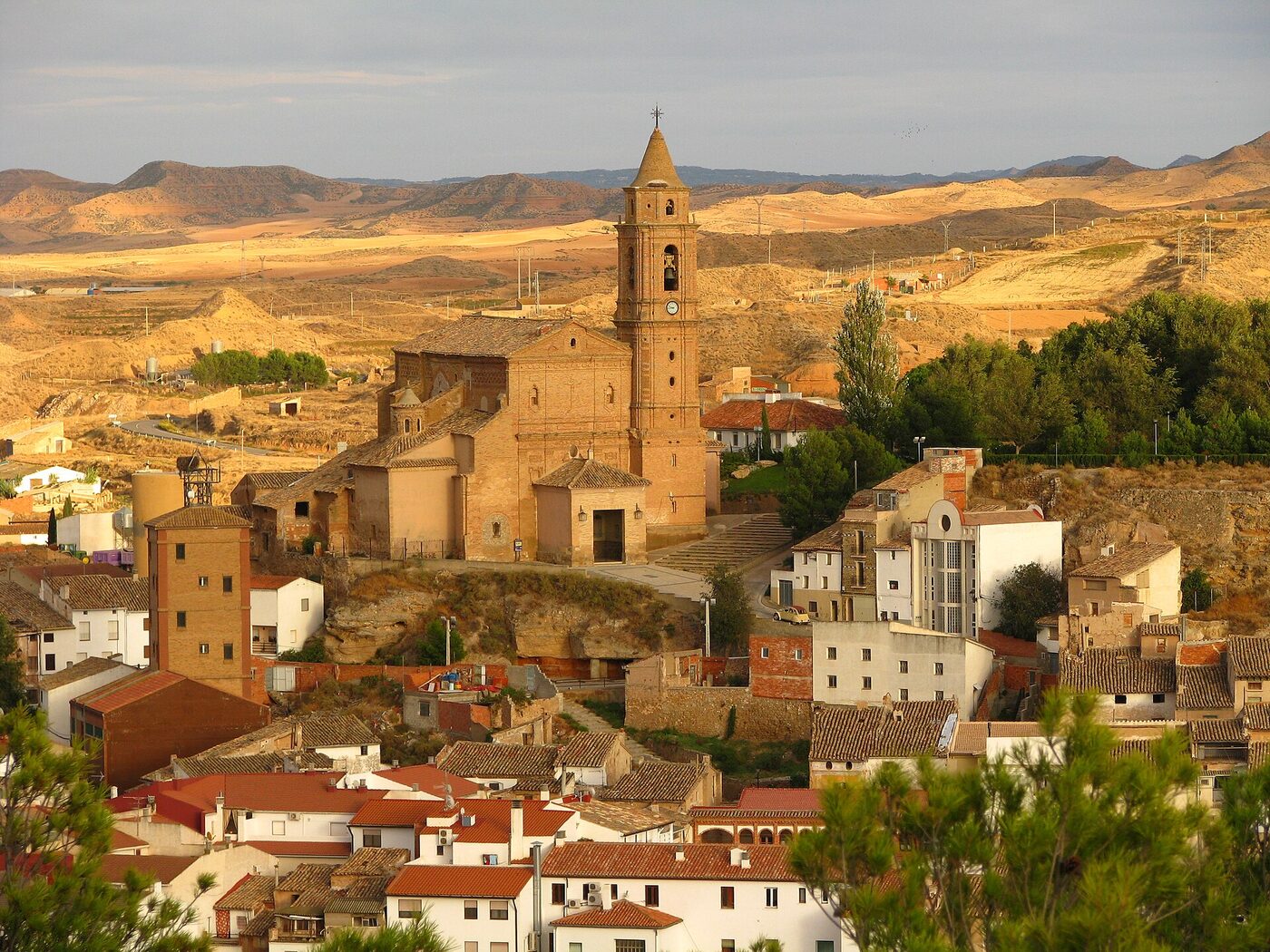Iglesia Santa María la Mayor en Híjar