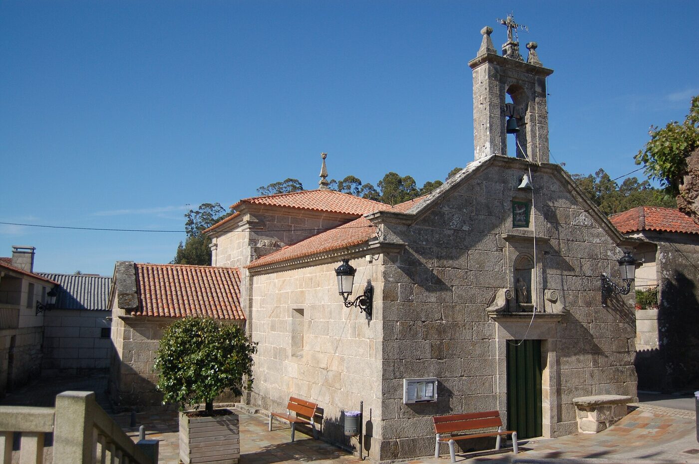 Capela da Virxe das Angustias en Meaño