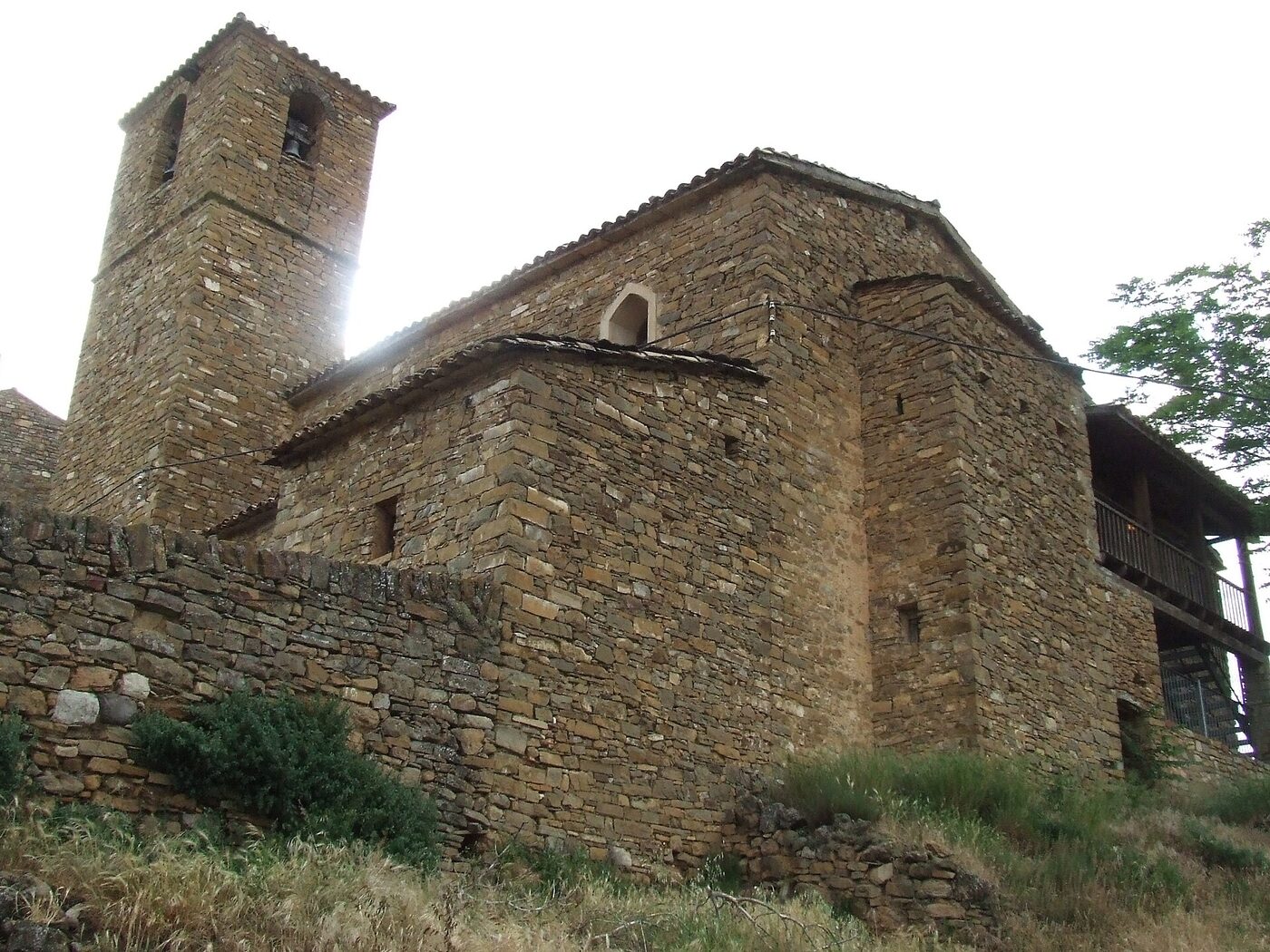 Sant Cristòfol de Claverol en Conca de Dalt