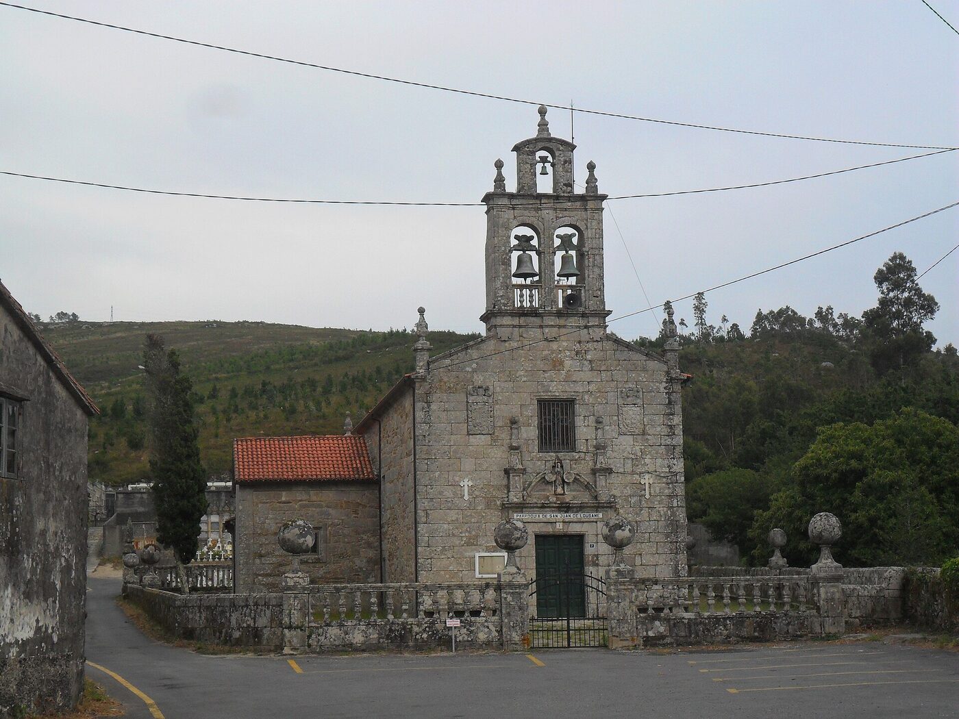 Igrexa de San Xoán de Lousame en Lousame