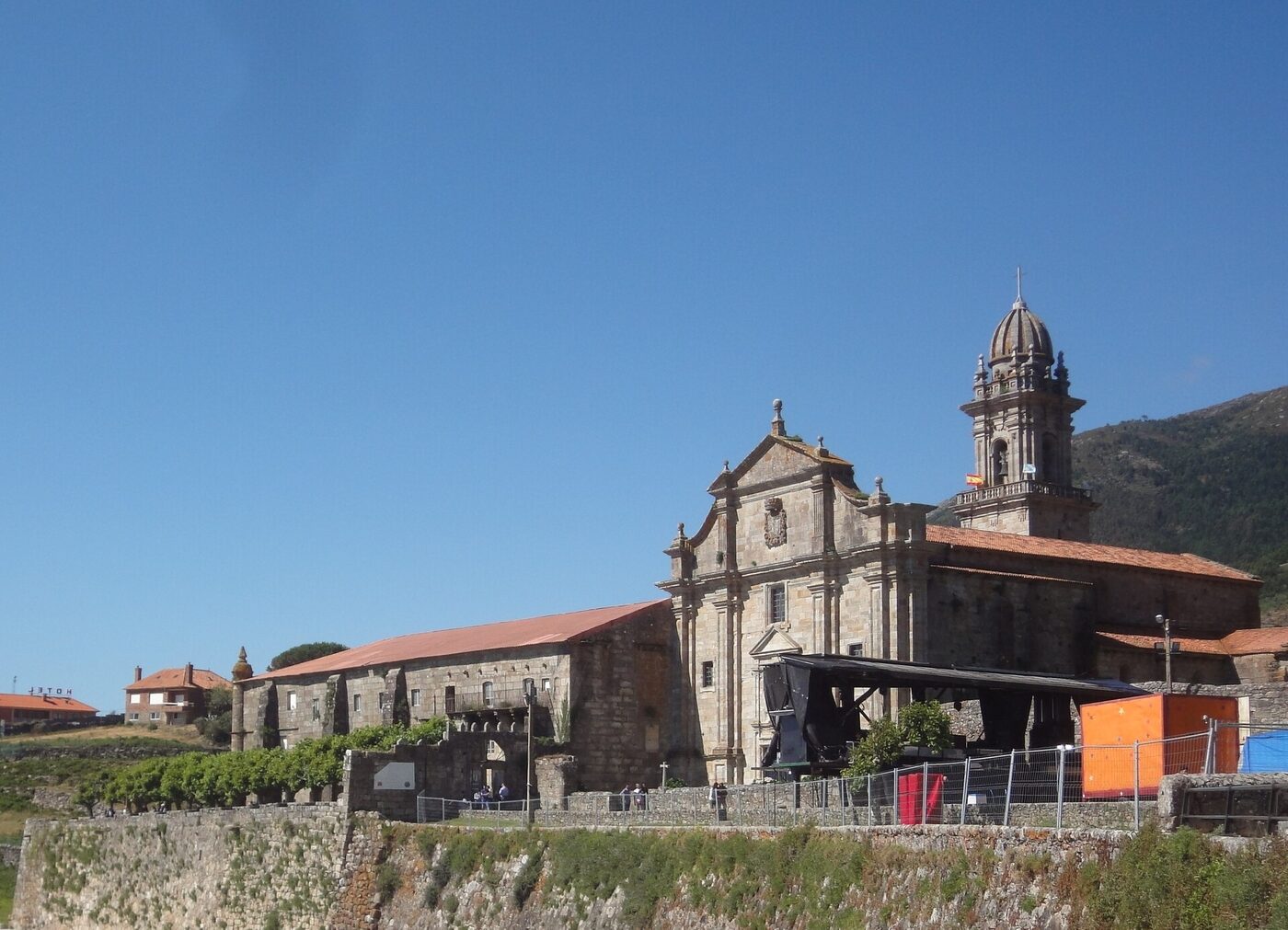 Igrexa de Santa María de Oia en Oia