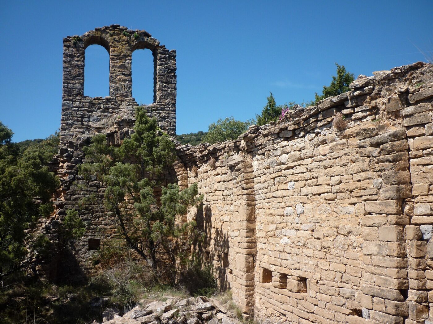 Santa Maria del castell de Salinoves en la Baronia de Rialb