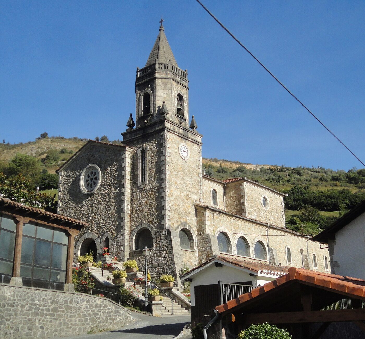 San Pedro eliza en Baztán
