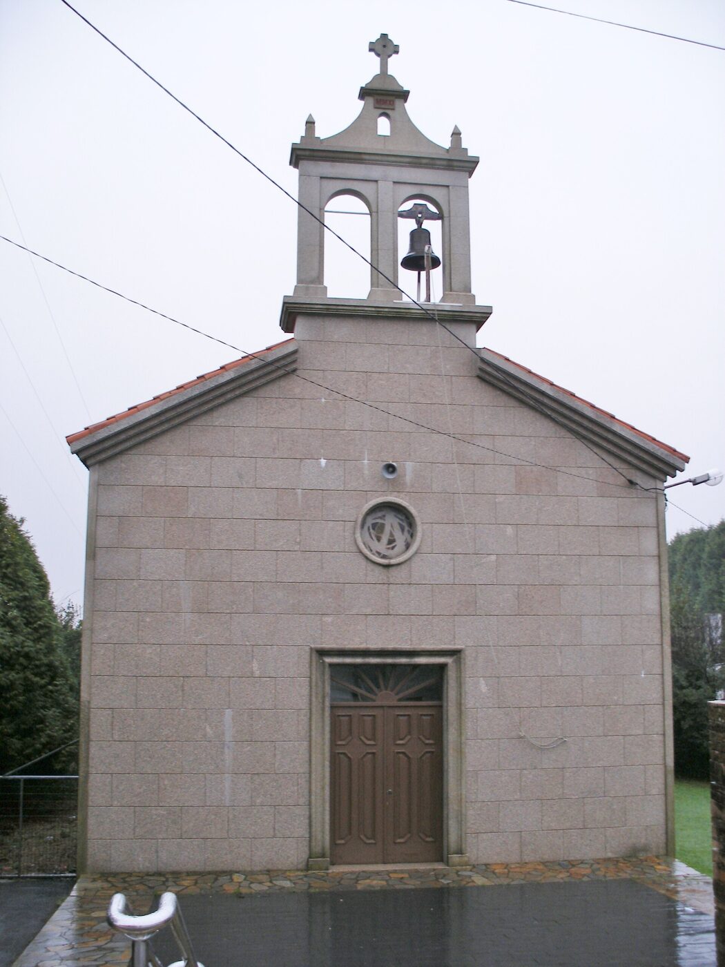 Igrexa de Santo Estevo de Abellá en Frades