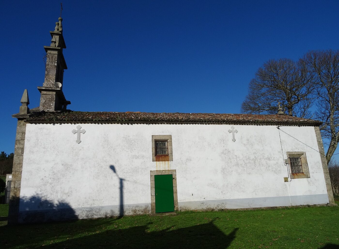 Igrexa de Santa María de Castelo en Trazo