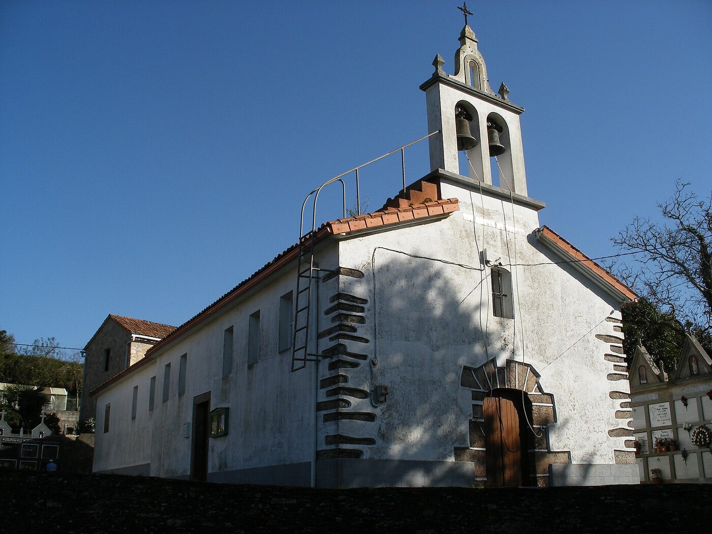 Igrexa de San Martiño de Marzoa en Oroso