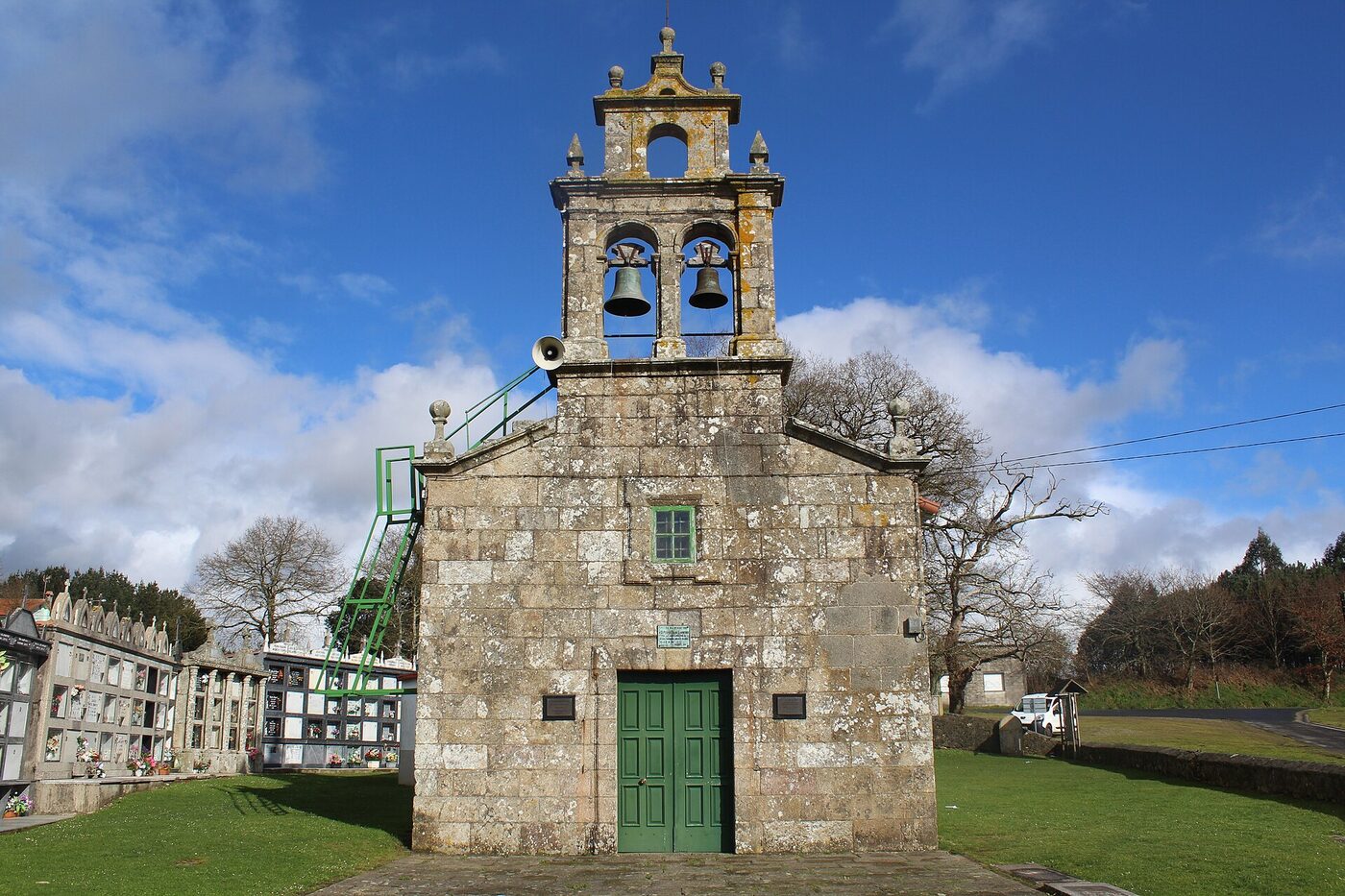 Igrexa de Santo Estevo de Trasmonte en Oroso
