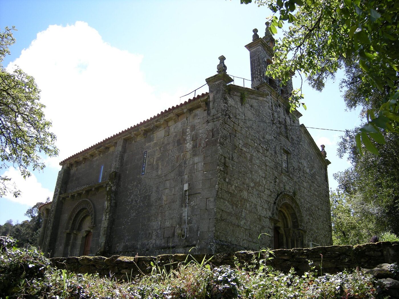 Igrexa de Santo André de Órrea en Agolada