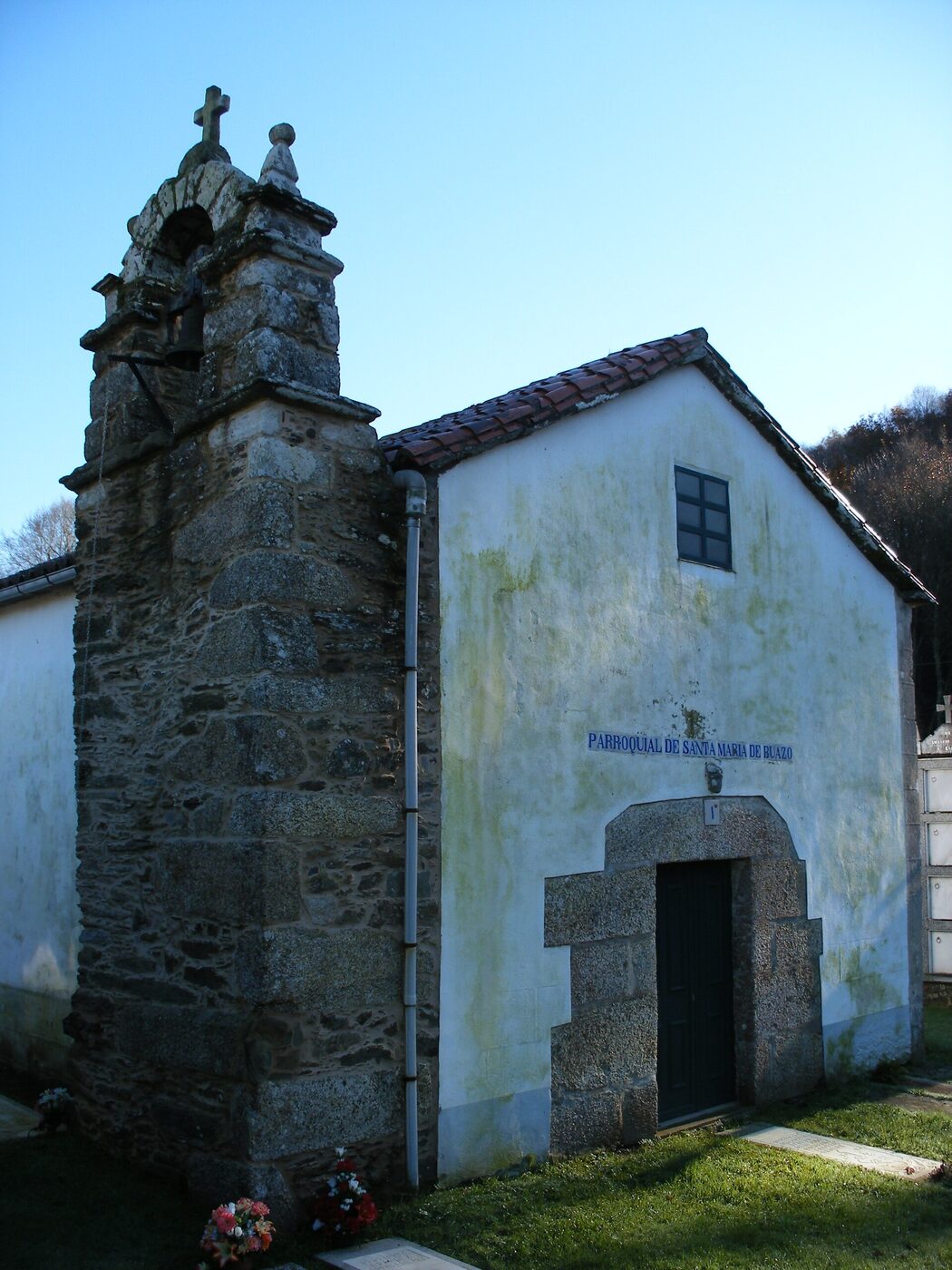 Igrexa de Santa María de Buazo en Boimorto