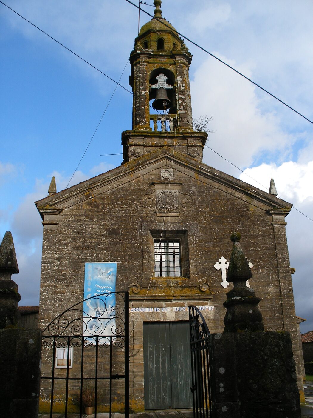 Igrexa de San Vicenzo de Burres en Arzúa