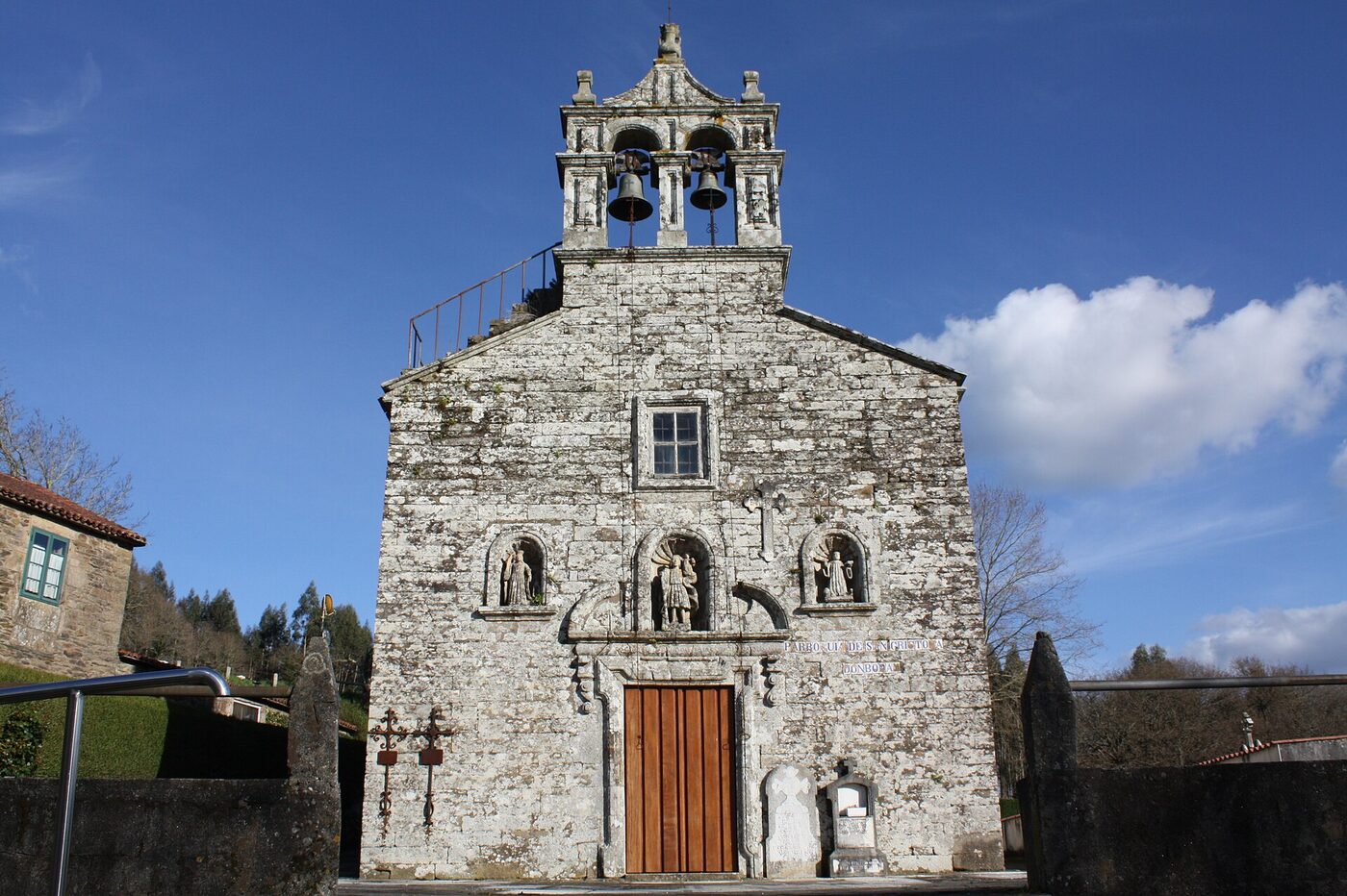 Igrexa de San Cristovo de Dombodán en Arzúa