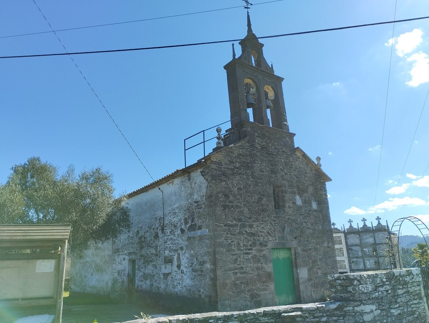 Igrexa de Santa María de Tronceda en Arzúa