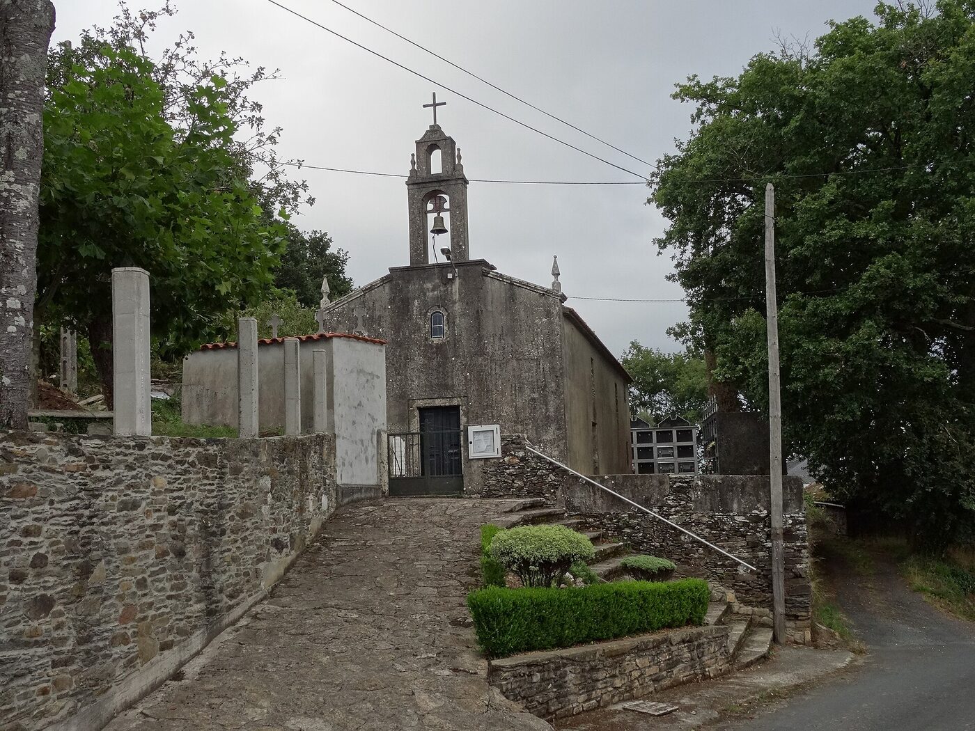 Igrexa de San Cosme de Beigondo en Santiso