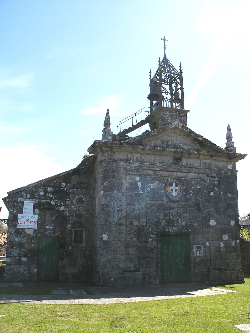 Igrexa de San Fins de Freixeiro en Santa Comba
