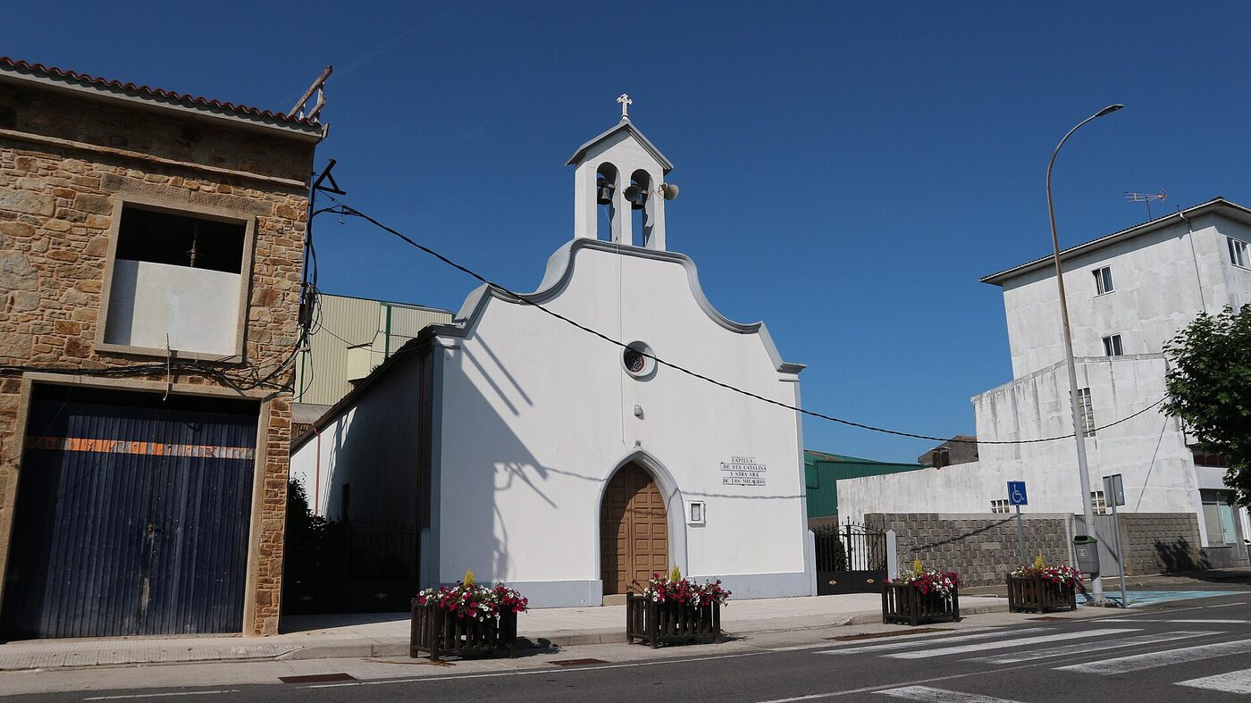 Capela de Santa Cataliña en Santa Comba
